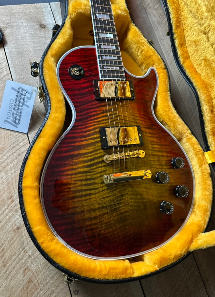 Used Gibson Custom Les Paul Axcess Custom Figured - Bengal Burst