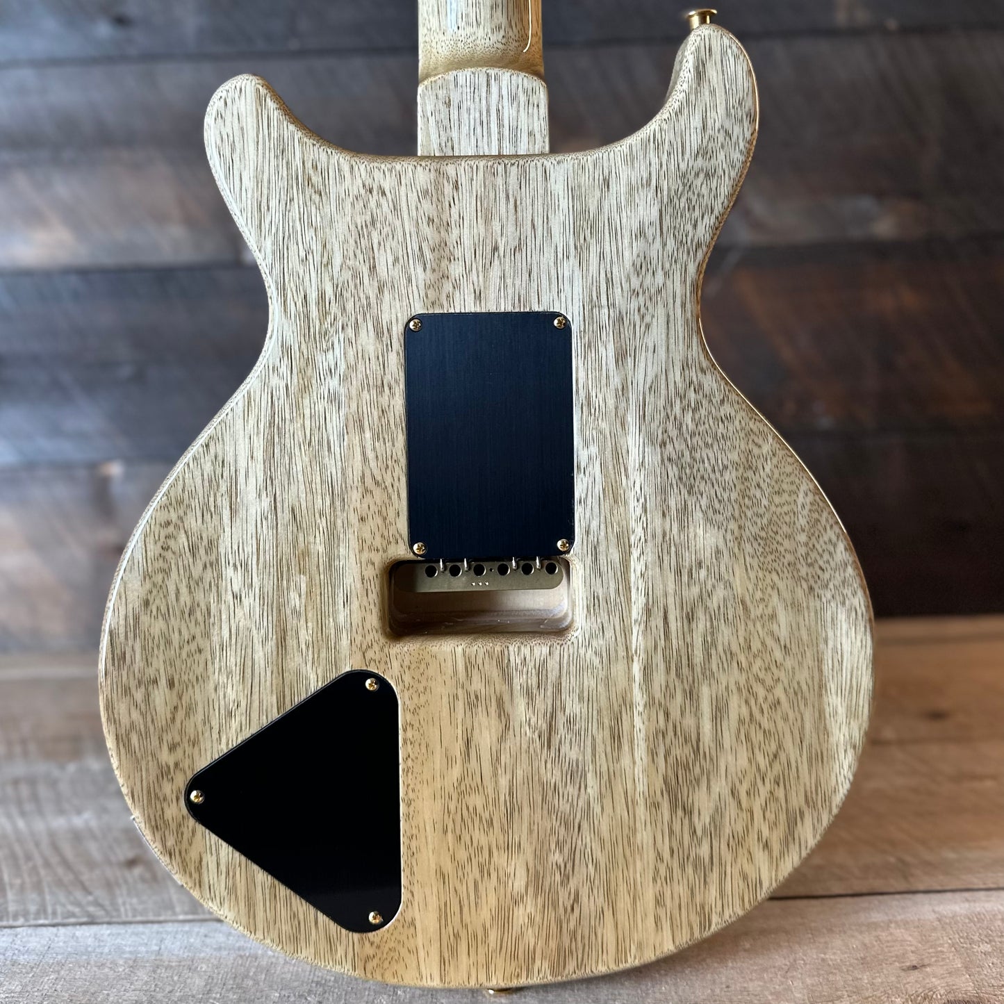 PRS Wood Library Santana Retro Korina Back & Neck, Ziricote FB!! - Antique White Top W/Natural Back 418563