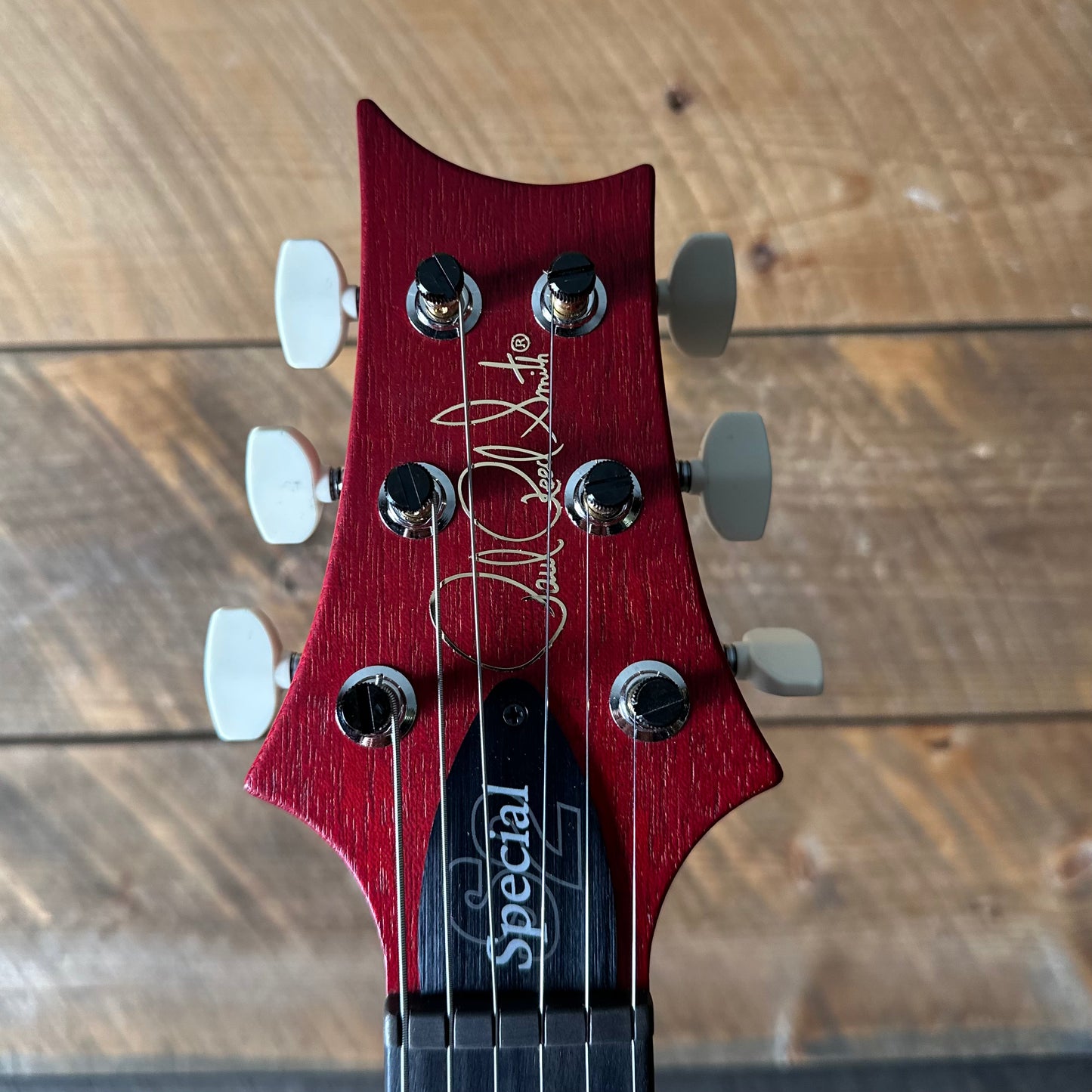PRS S2 Wood Library Special Semi-Hollow Quilted Top - Satin Bonnie Pink Cherry Burst S2085230