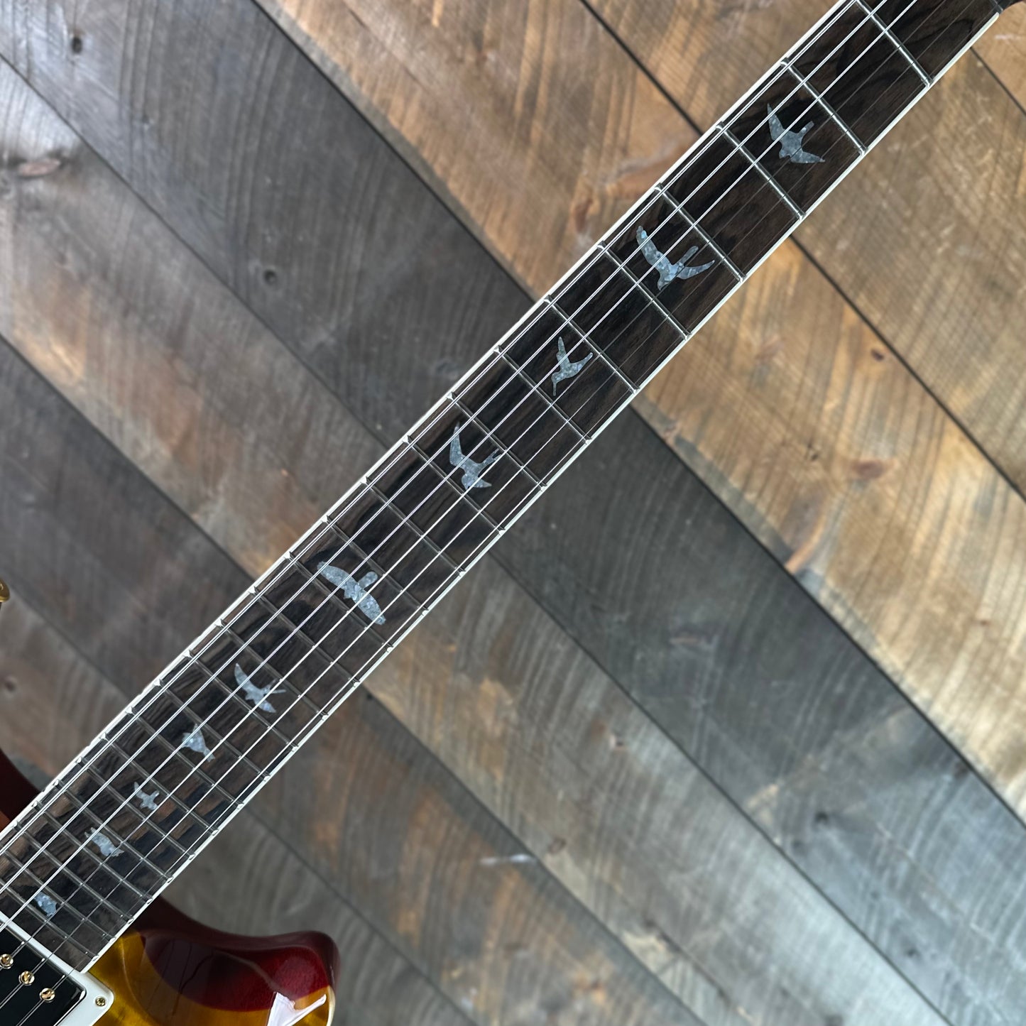 PRS Wood Library Santana Retro Flamed Maple 10 Top, Korina Back & Neck, Ziricote FB!! - McCarty Sunburst 419529