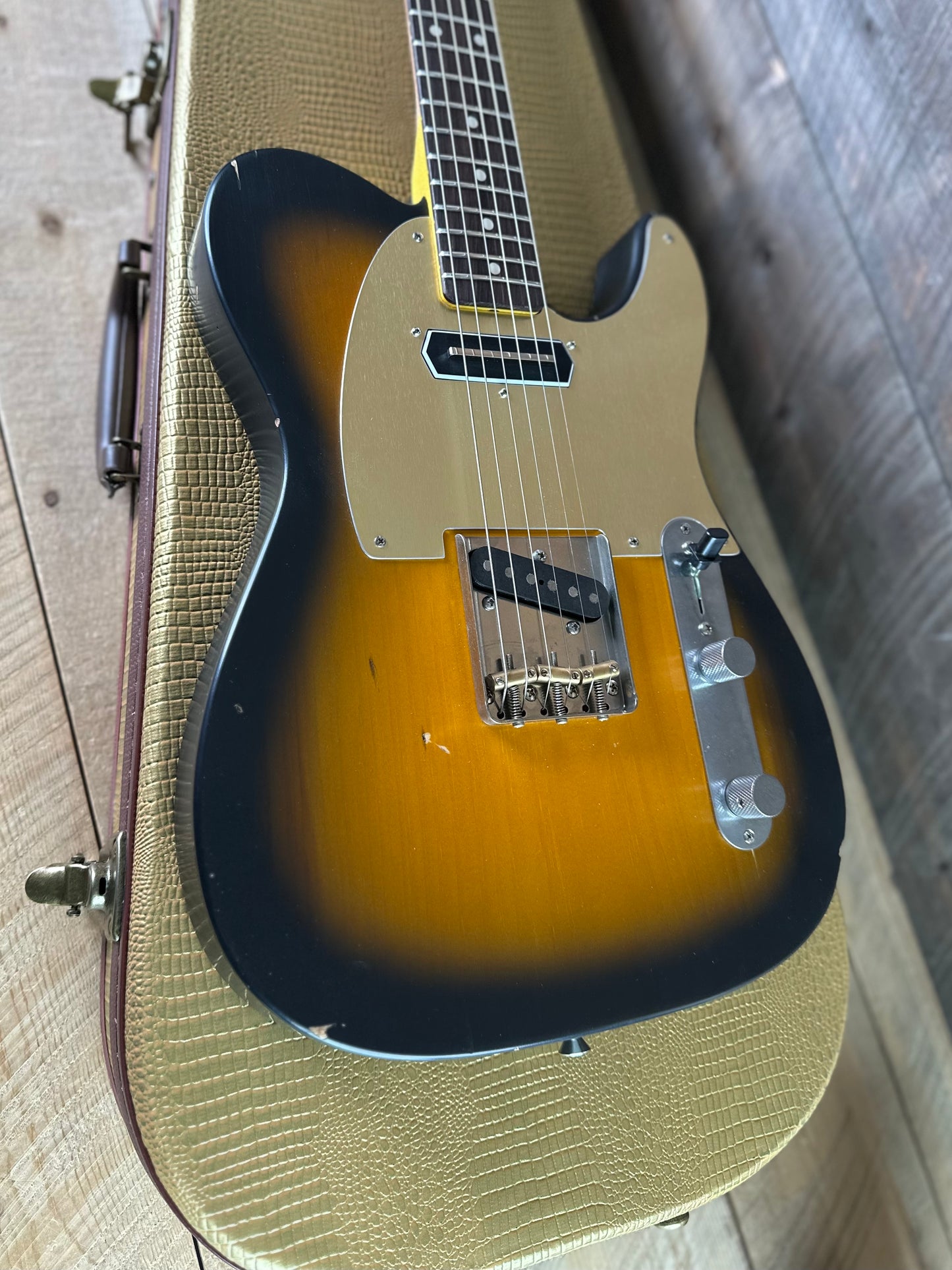 Nashguitars T-63 Charlie Christian Neck Pickup Light Aged - 2 Tone Burst