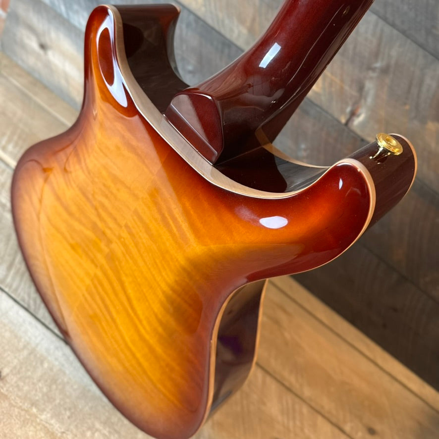 Used 2000 PRS McCarty Archtop II Flame Maple Top - Cherry Sunburst