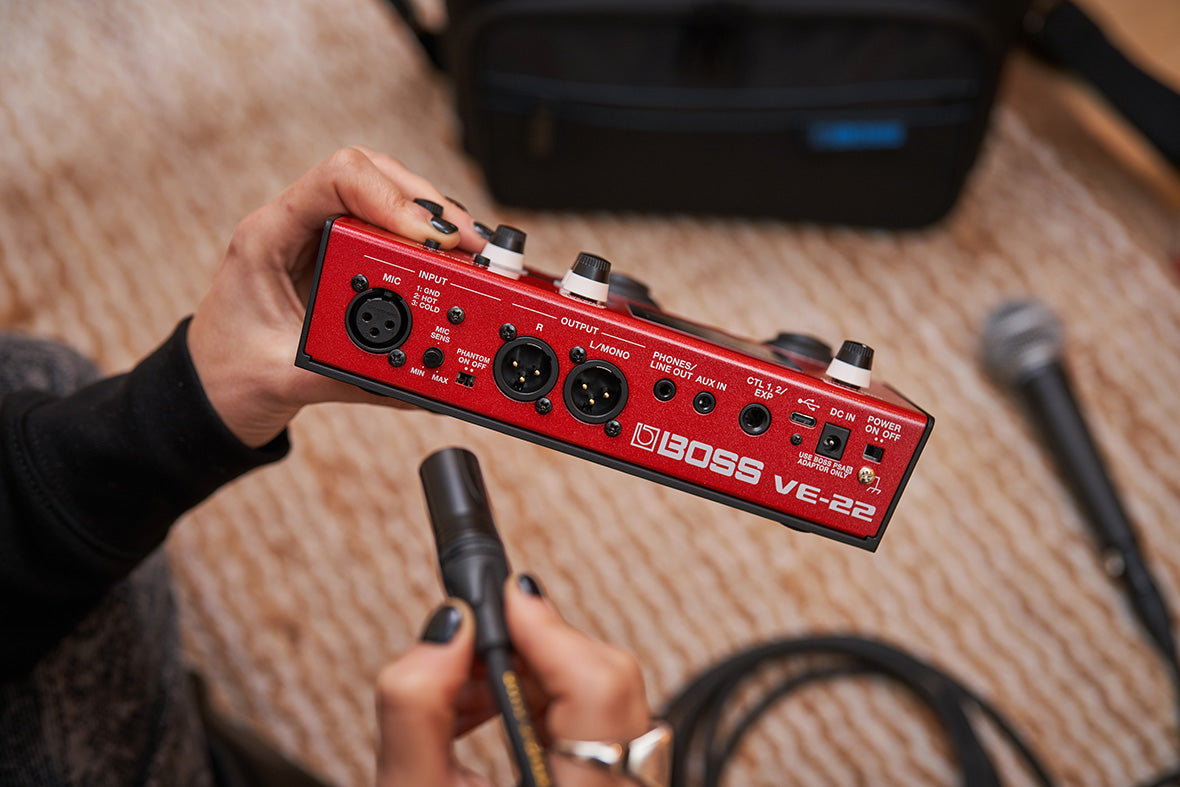 Boss VE-22 Vocal Performer – Quimper Sound Records and Guitars