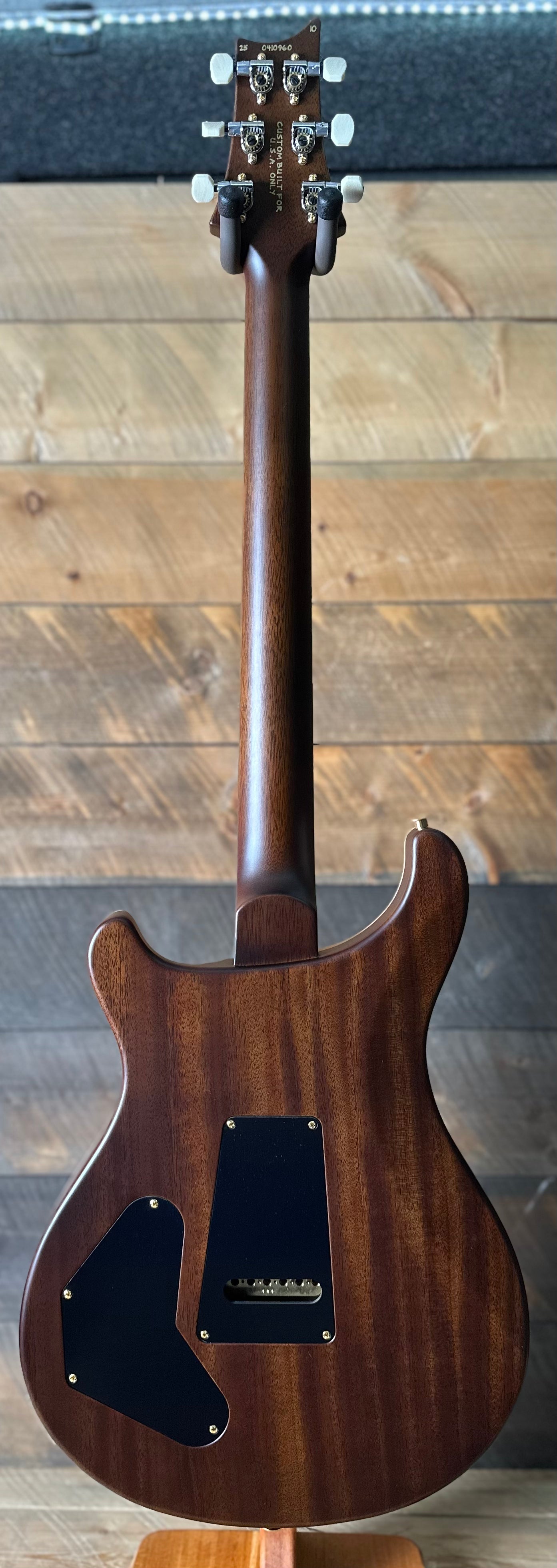 PRS DGT David Grissom Signature Wood Library Flame Maple 10 Top, Brazilian Rosewood FB - Livingston Lemondrop 410960