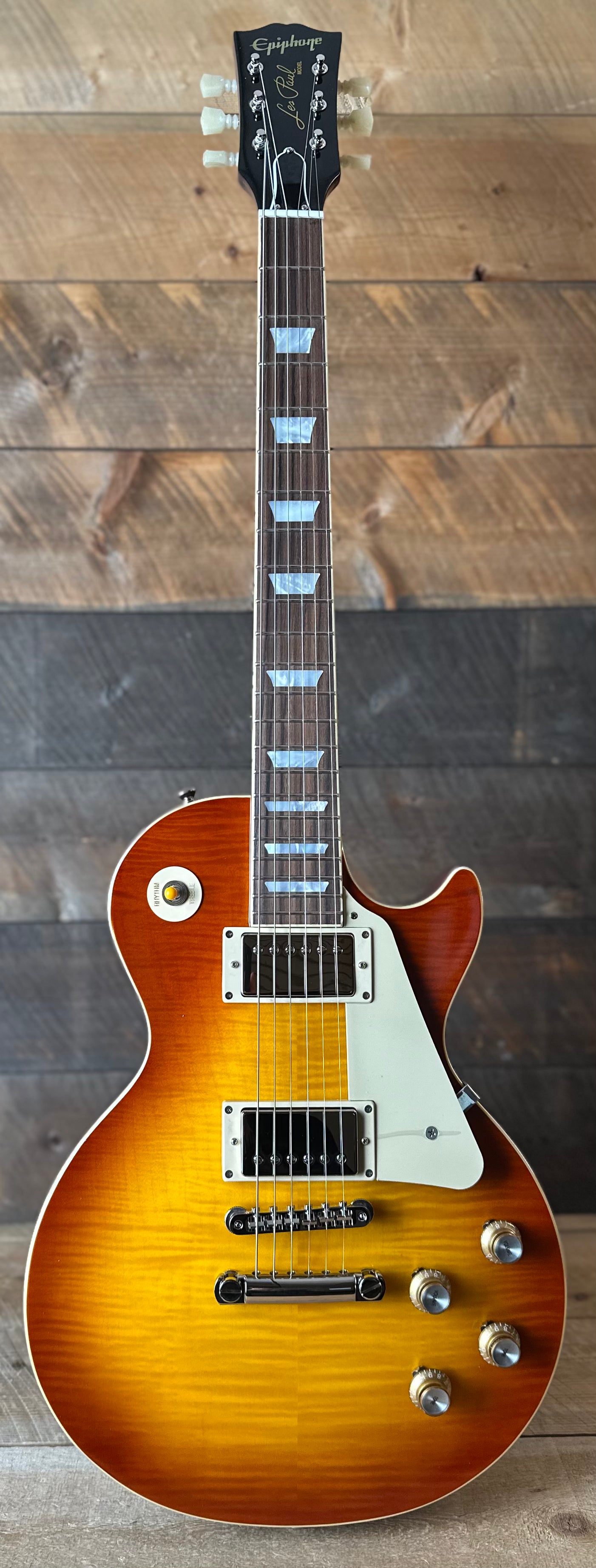 Epiphone Inspired By Gibson Custom 1960 Les Paul Standard - Iced Tea Burst 26041525810