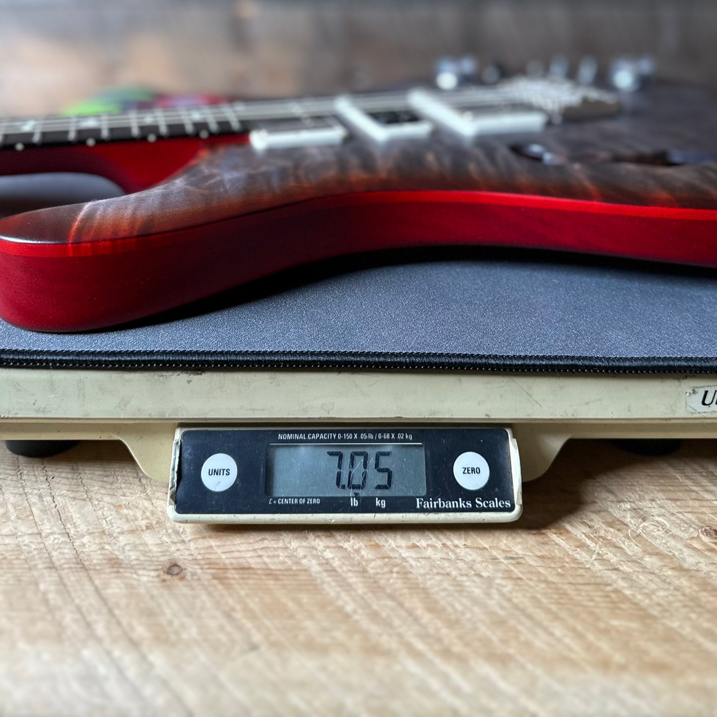 PRS S2 Wood Library Special Semi-Hollow Quilted Top - Satin Faded Grey Black Cherry Burst S2085241