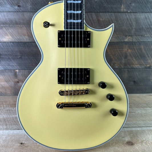 Used ESP LTD. EC-1000T CTM - Vintage Gold W/Hardshell Case