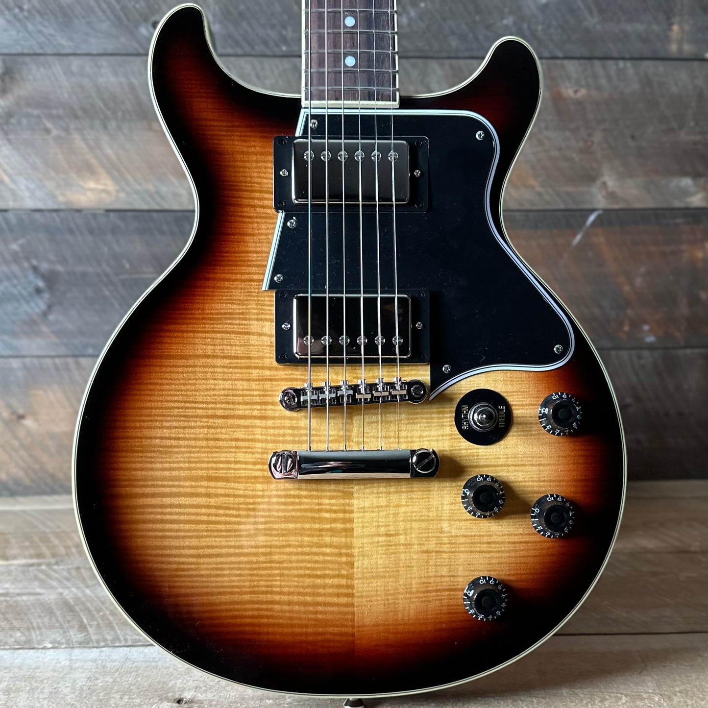 Epiphone Les Paul Special Double Cut Figured - Bourbon Burst 25101524434