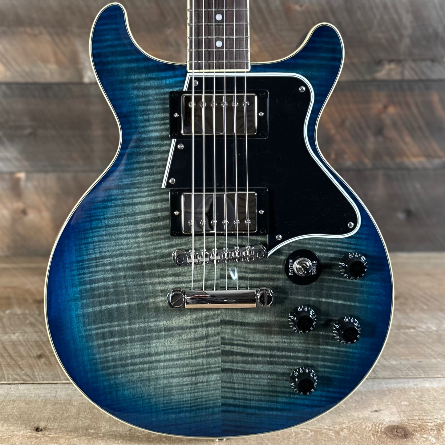 Epiphone Les Paul Special Double Cut Figured - Ocean Water 26061530335