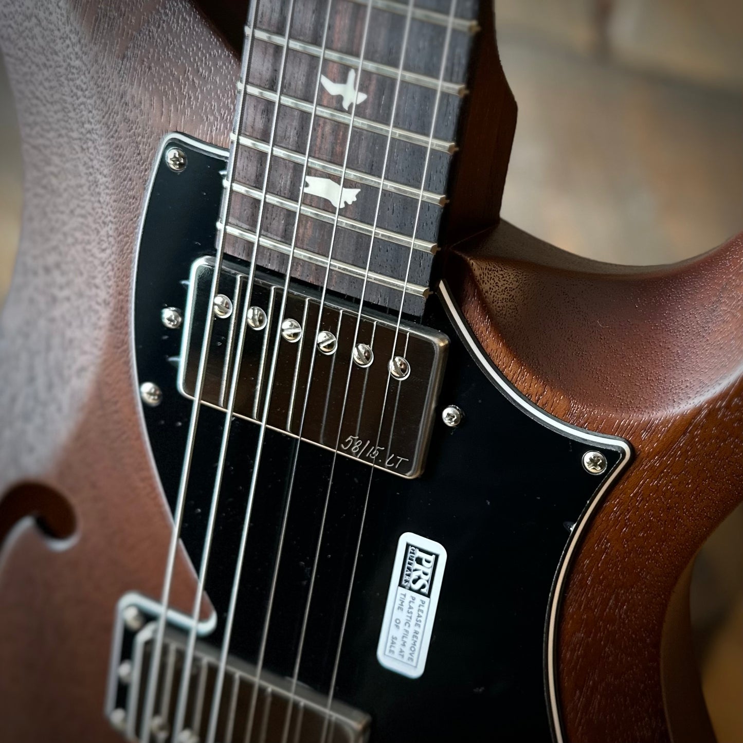 PRS S2 Vela Semi-Hollow HHT Quimper Edition – Walnut Satin Nitro USA Electric Guitar S2089162