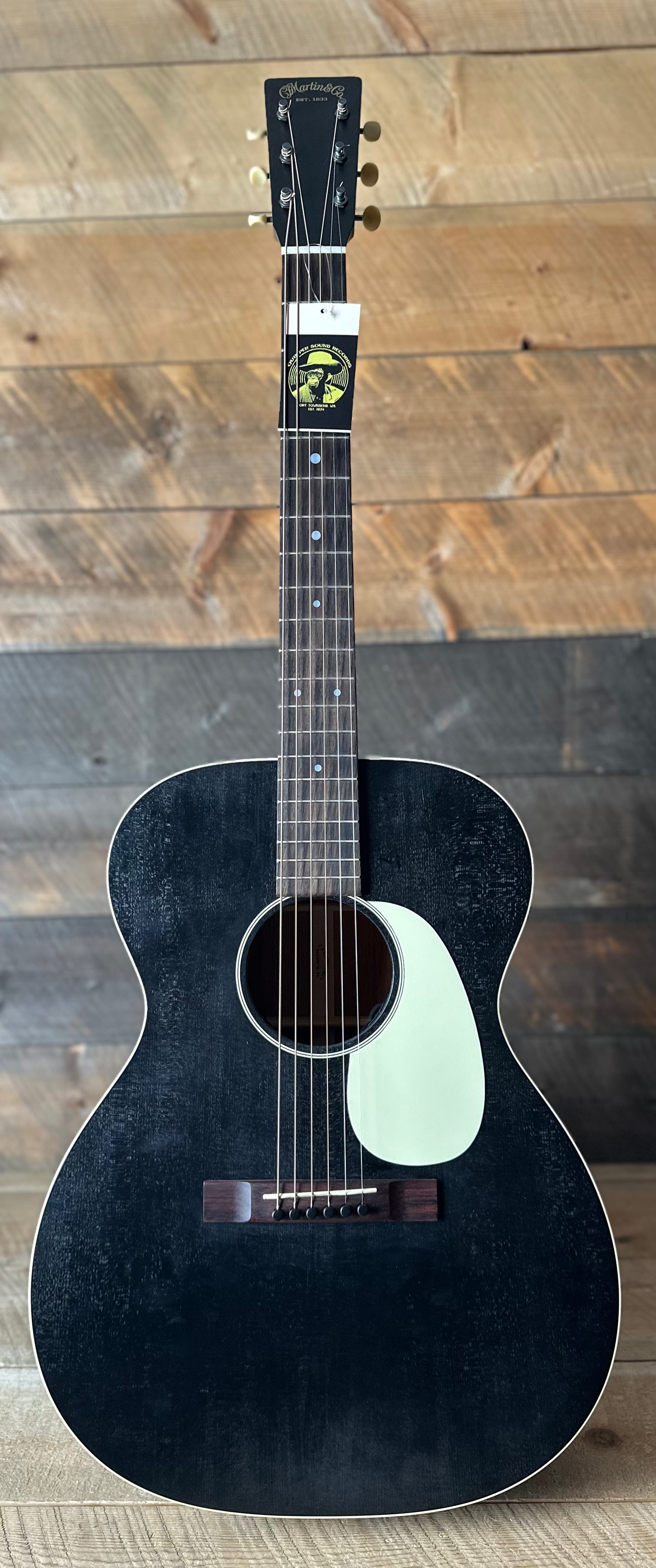 Used Martin 000-17E Acoustic Electric Guitar - Black Smoke
