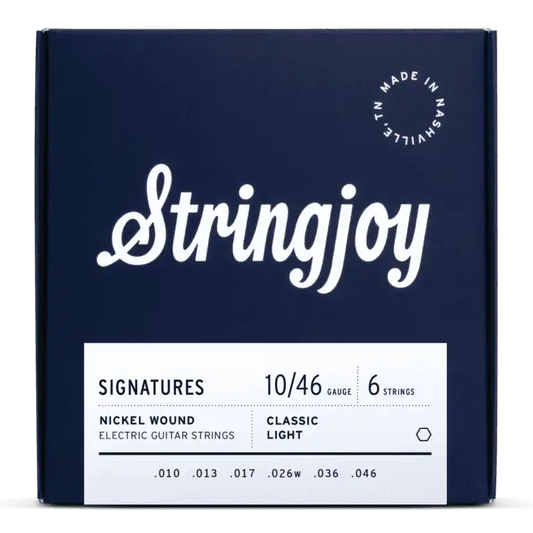 Stringjoy Signatures Classic Light Gauge (10-46) Nickel Wound Electric Guitar Strings