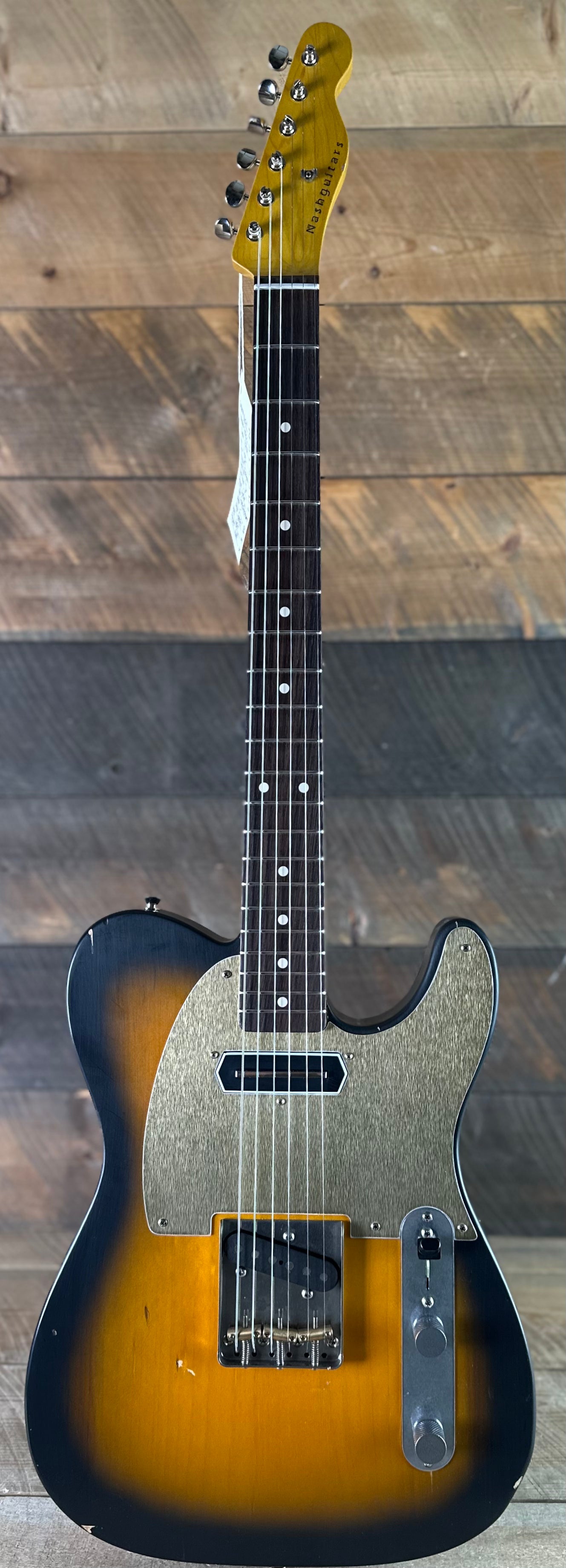 Nashguitars T-63 Charlie Christian Neck Pickup Light Aged - 2 Tone Burst
