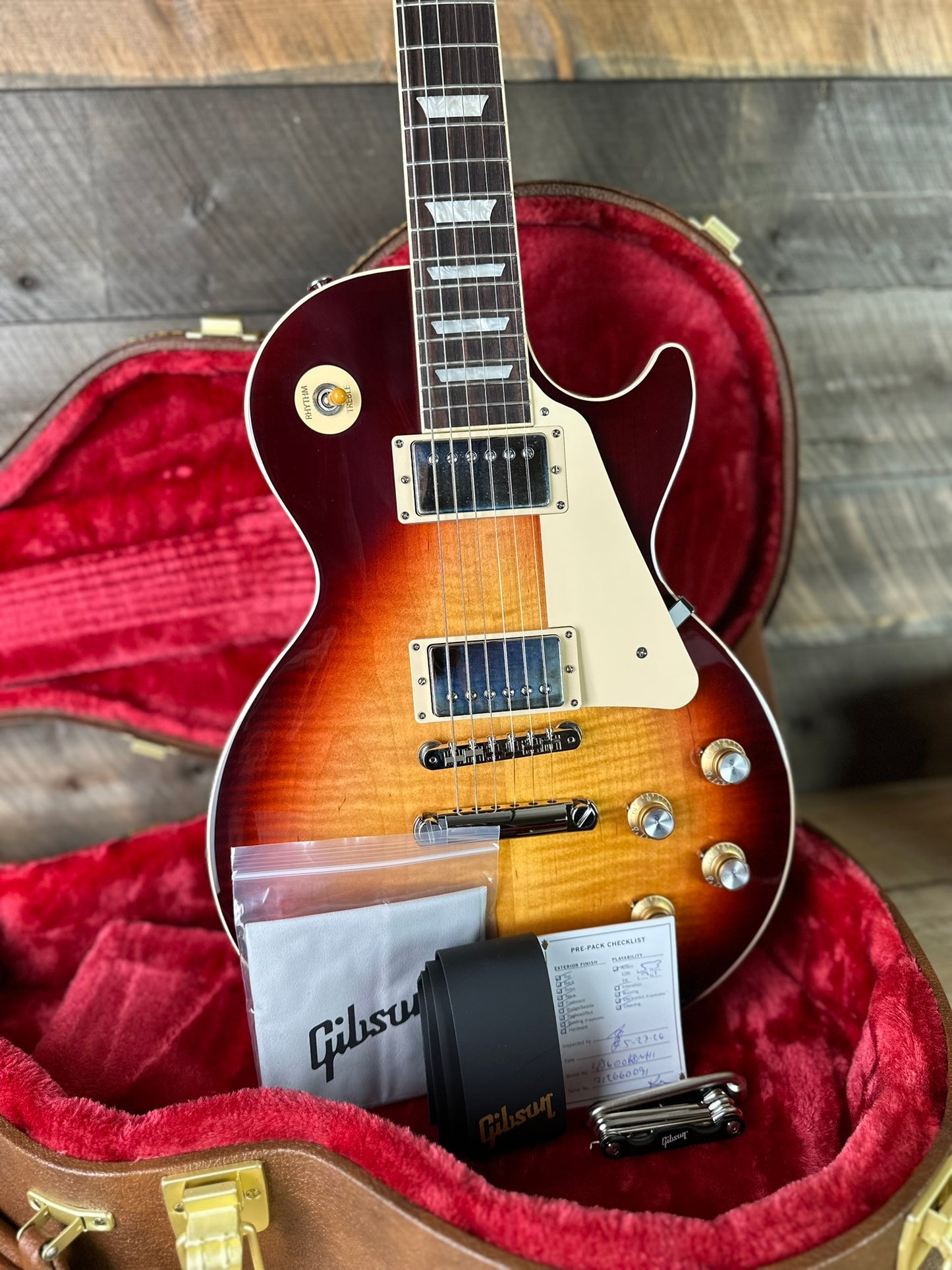 Gibson Les Paul Standard 60's Figured - Bourbon Burst 212660091