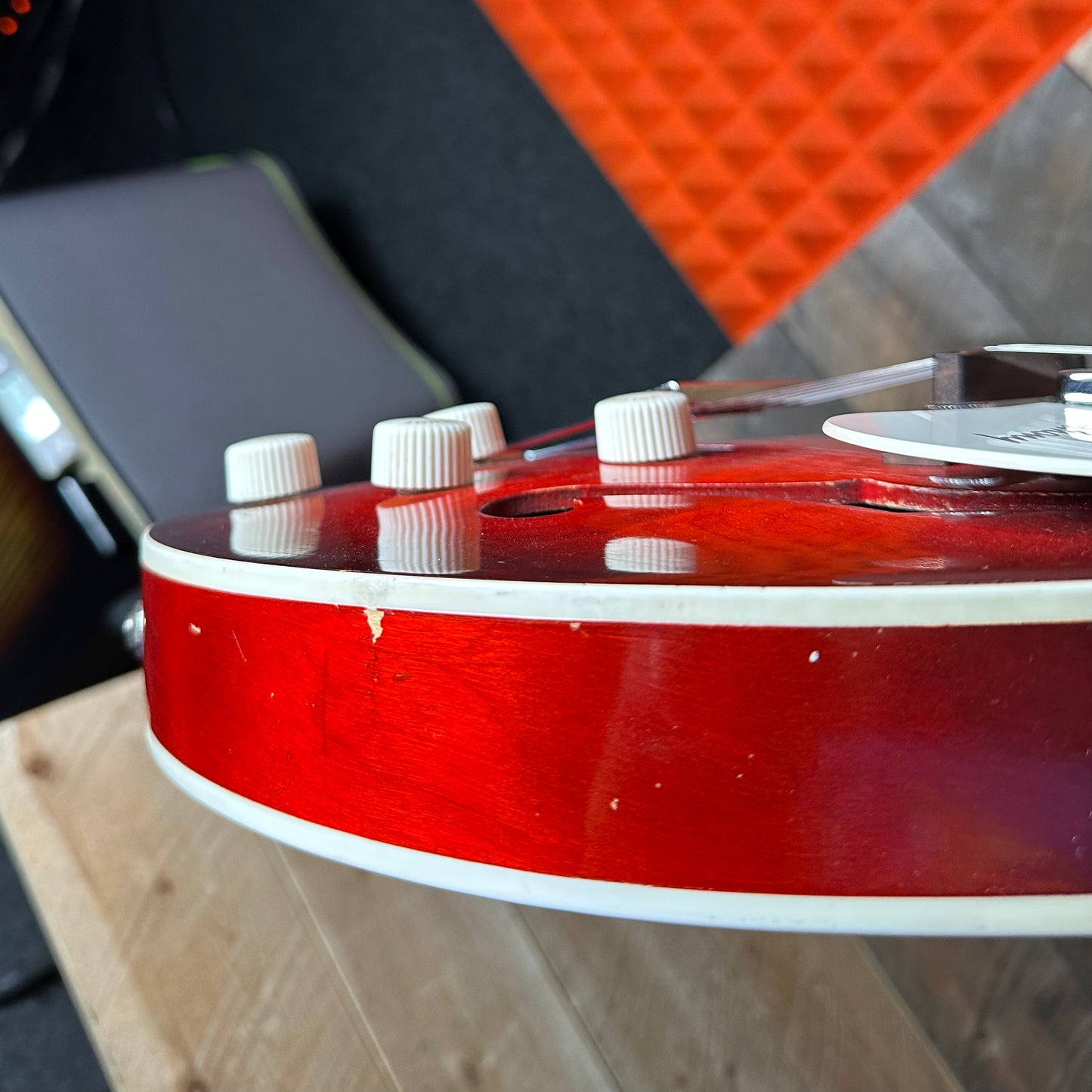 Vintage 1960's Harmony Rocket H-54 - Cherry Red