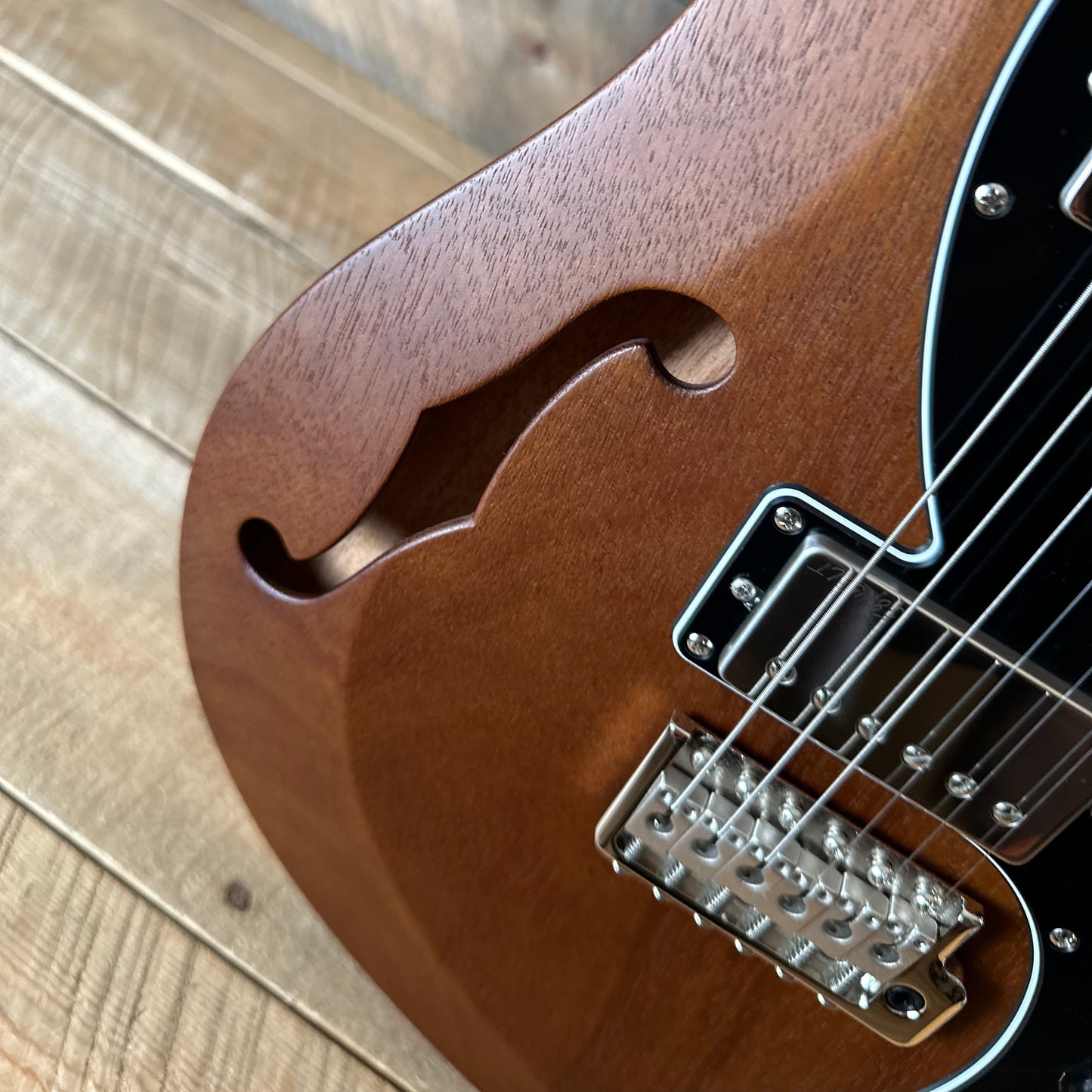 PRS S2 Vela Semi-Hollow HHT Quimper Edition – Walnut Satin Nitro USA Electric Guitar S2089047