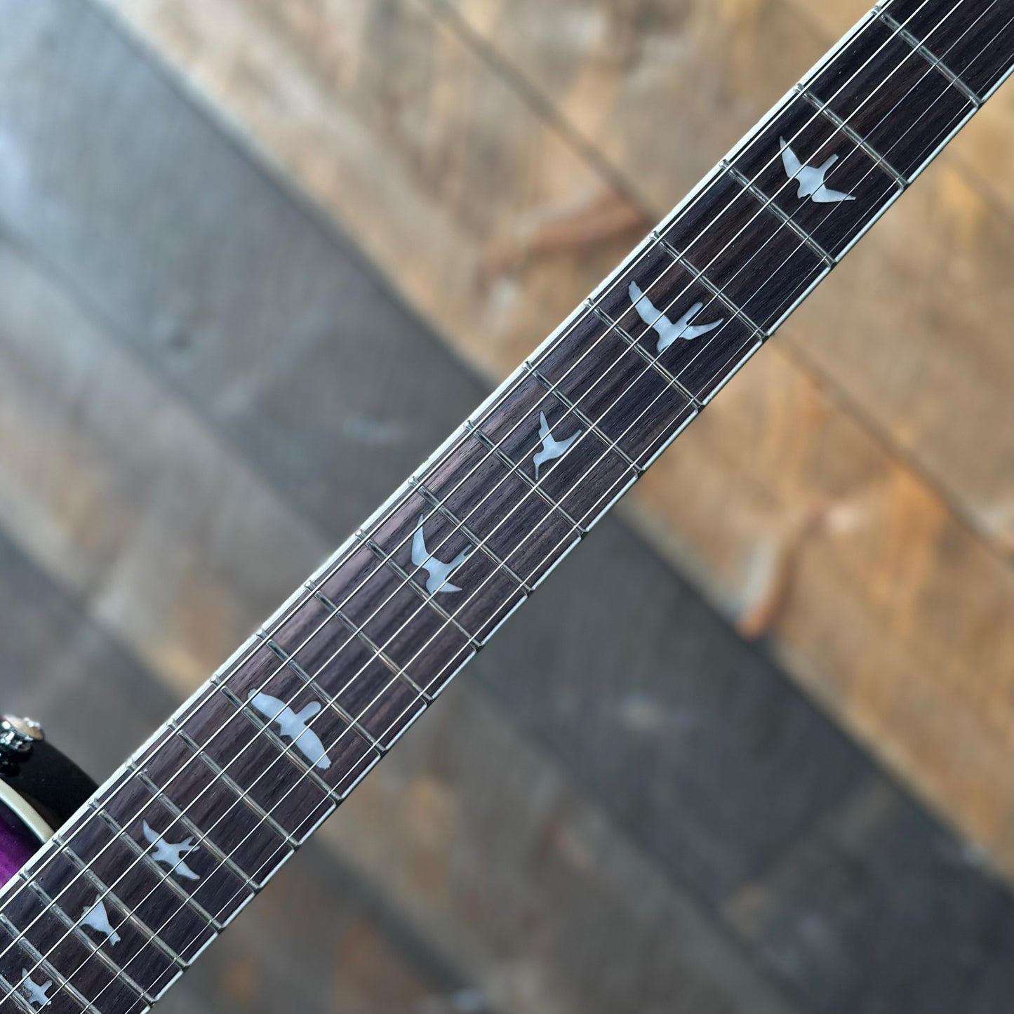 PRS SE Zach Myers 594 Semi-hollow Electric Guitar - Elderberry Burst 70953 7.00 LBS!