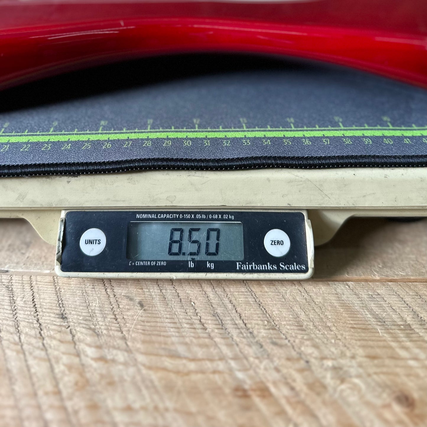 Used 2000 Fender American Deluxe Stratocaster - Transparent Red