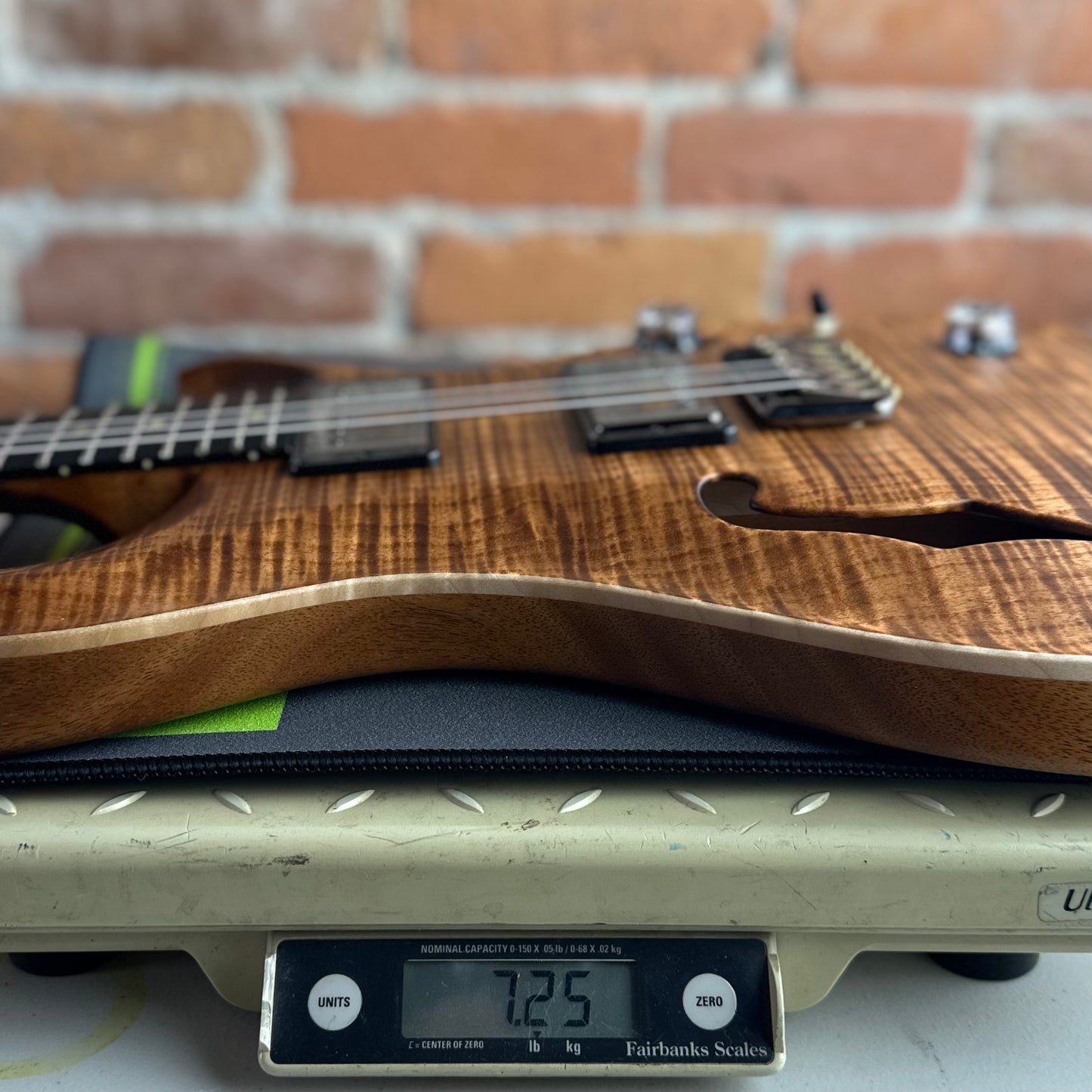 PRS Wood Library Custom 24 Fatback Semi-Hollow! - Copperhead 425090