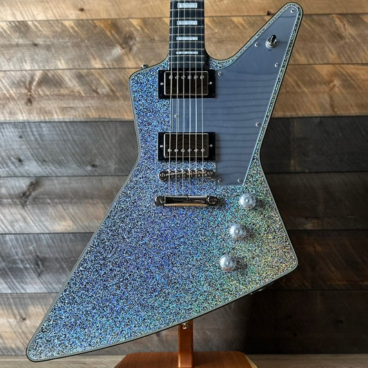 Epiphone Lzzy Hale Explorer Custom - Black Diamond Holographic Sparkle 26031523277