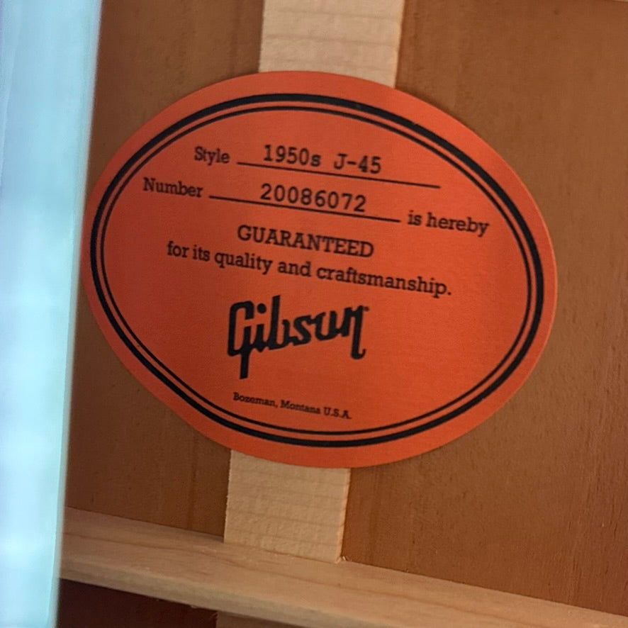 Gibson J-45 50's Original - Vintage Sunburst 20086072