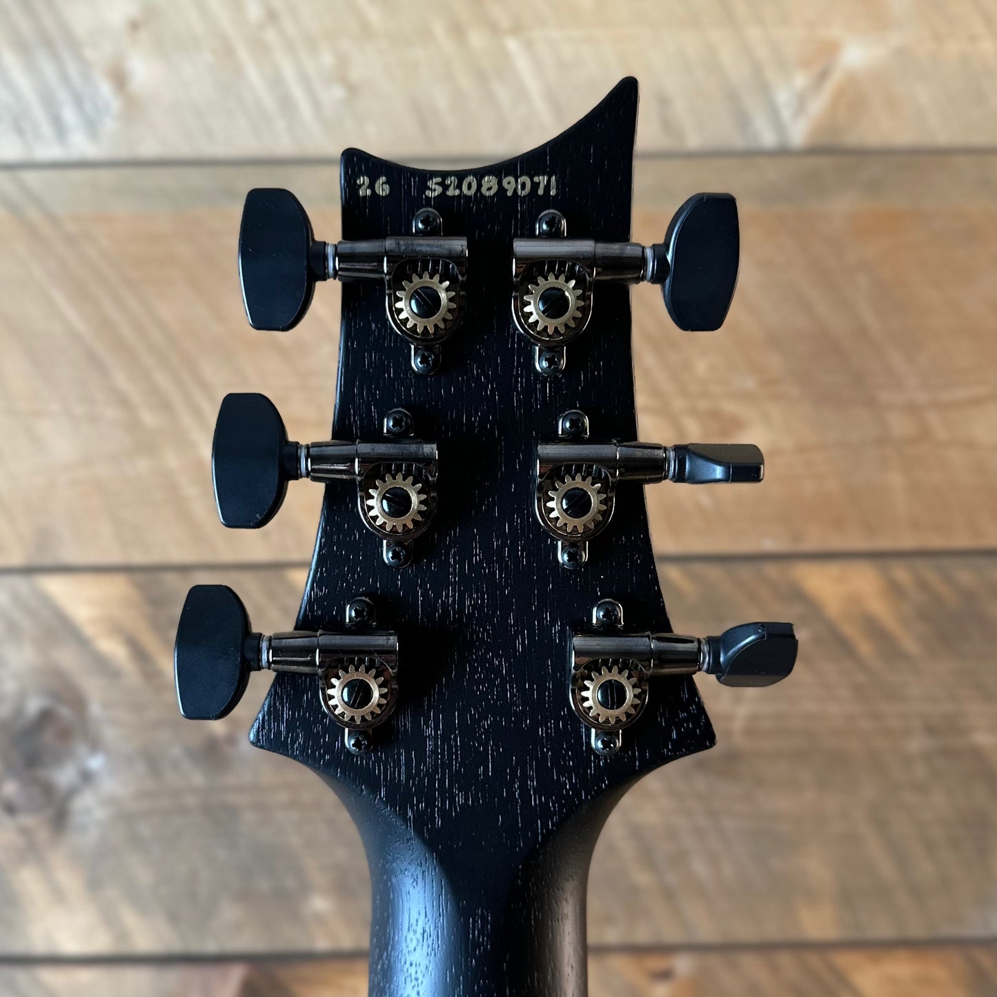 PRS Limited Edition Wood Library Select S2 Custom 24 Poplar Burl Top - Charcoal Burst S2089071