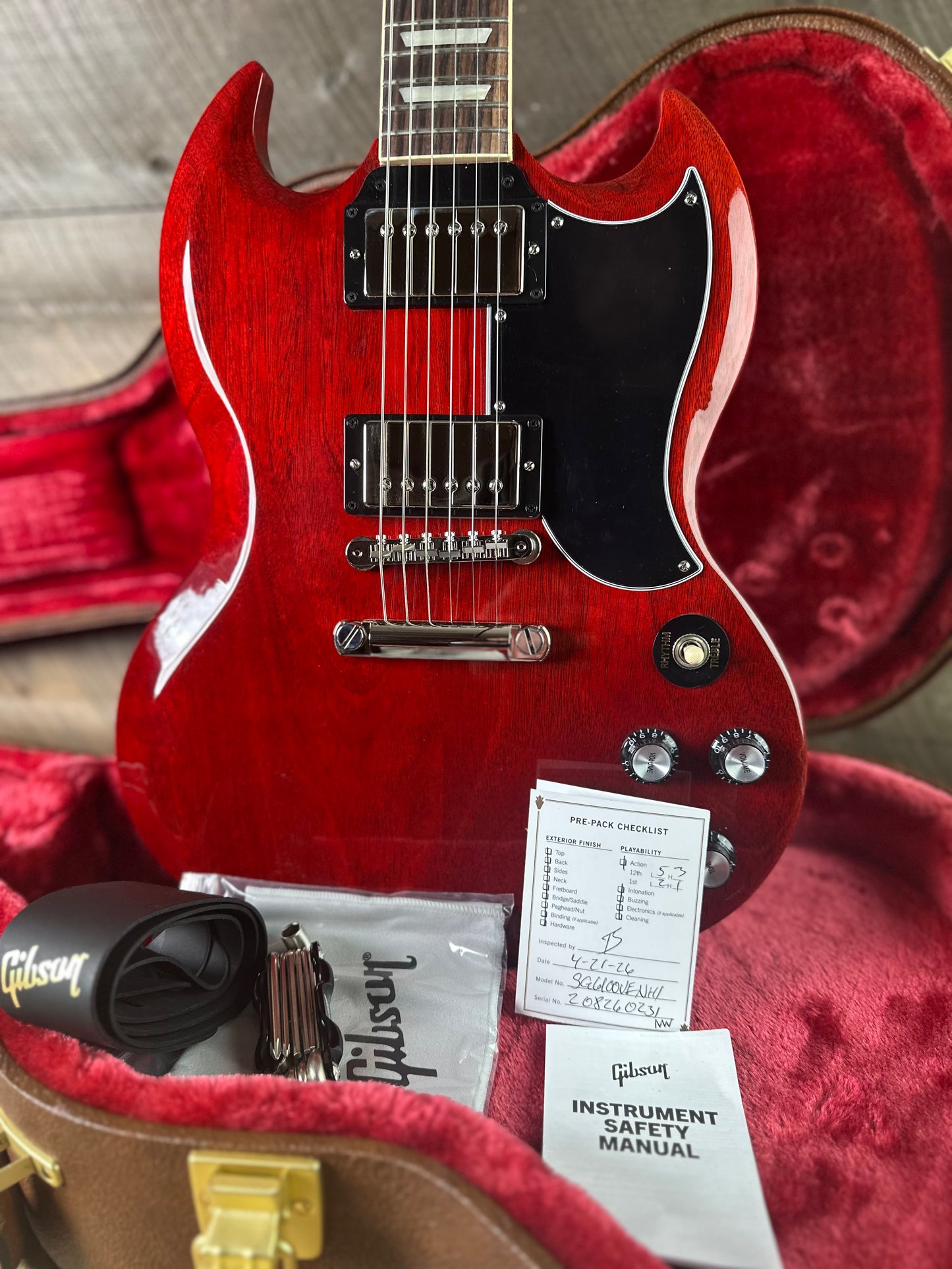 Gibson SG Standard '61 - Vintage Cherry 208260231