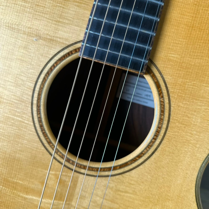 Used 2013 Santa Cruz H Model Cocobolo Sides/Back, Bear Claw Italian Spruce Top! - Natural