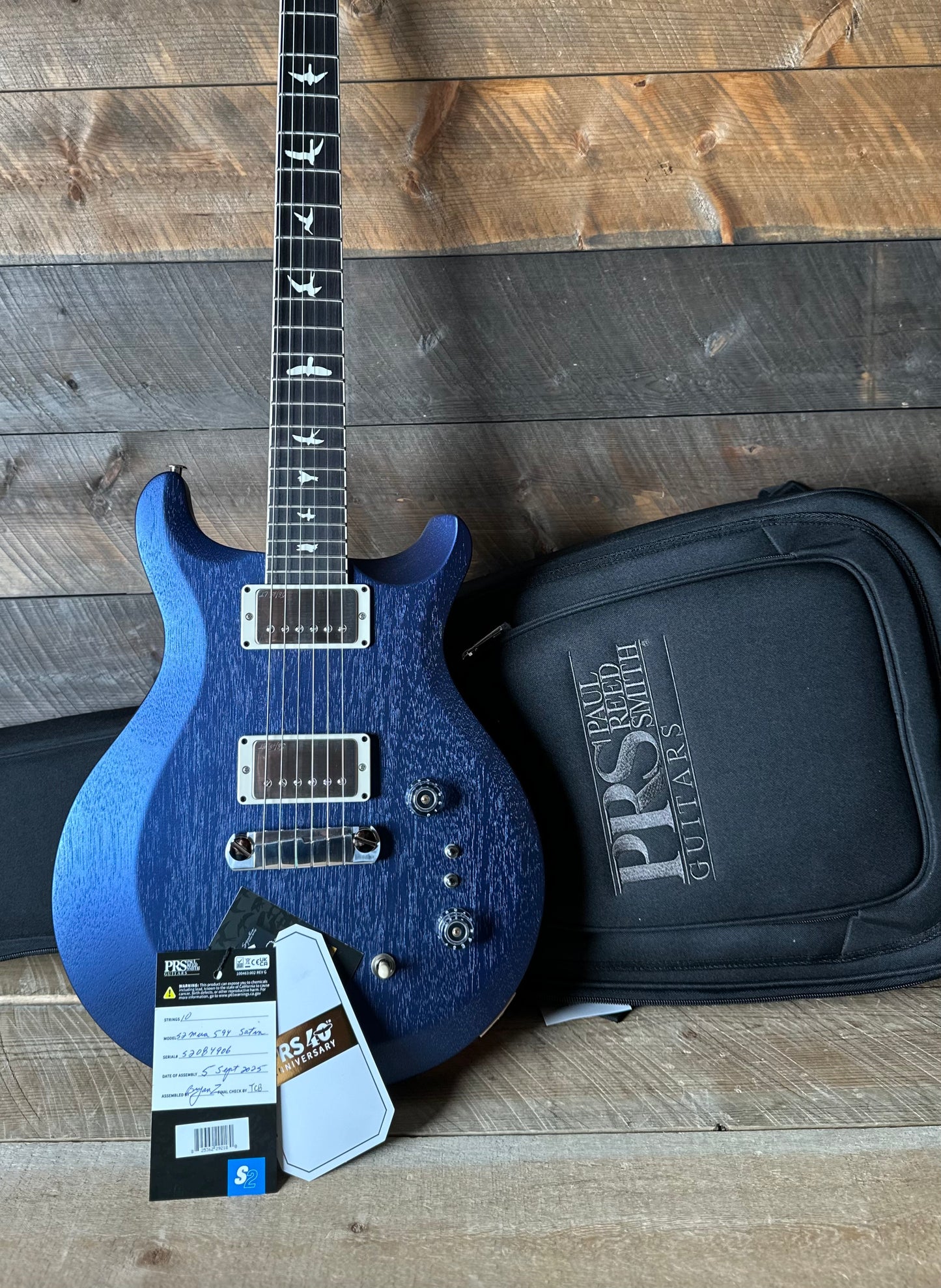PRS S2 Mira 594 Satin - Metallic Midnight S2084906