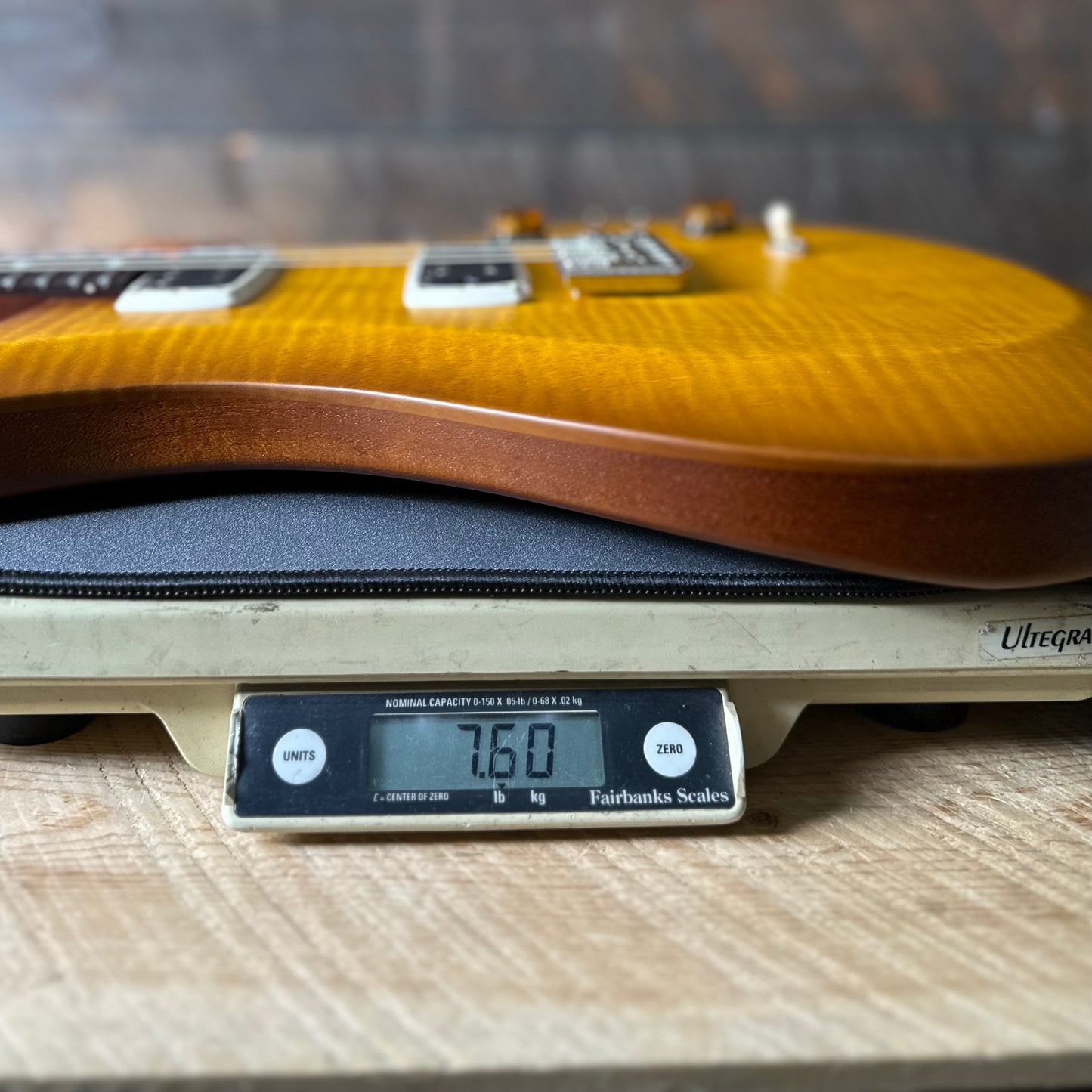 PRS S2 Wood Library Custom 24-08 QS Exclusive Satin Run! - Honey Gold Burst S2085219