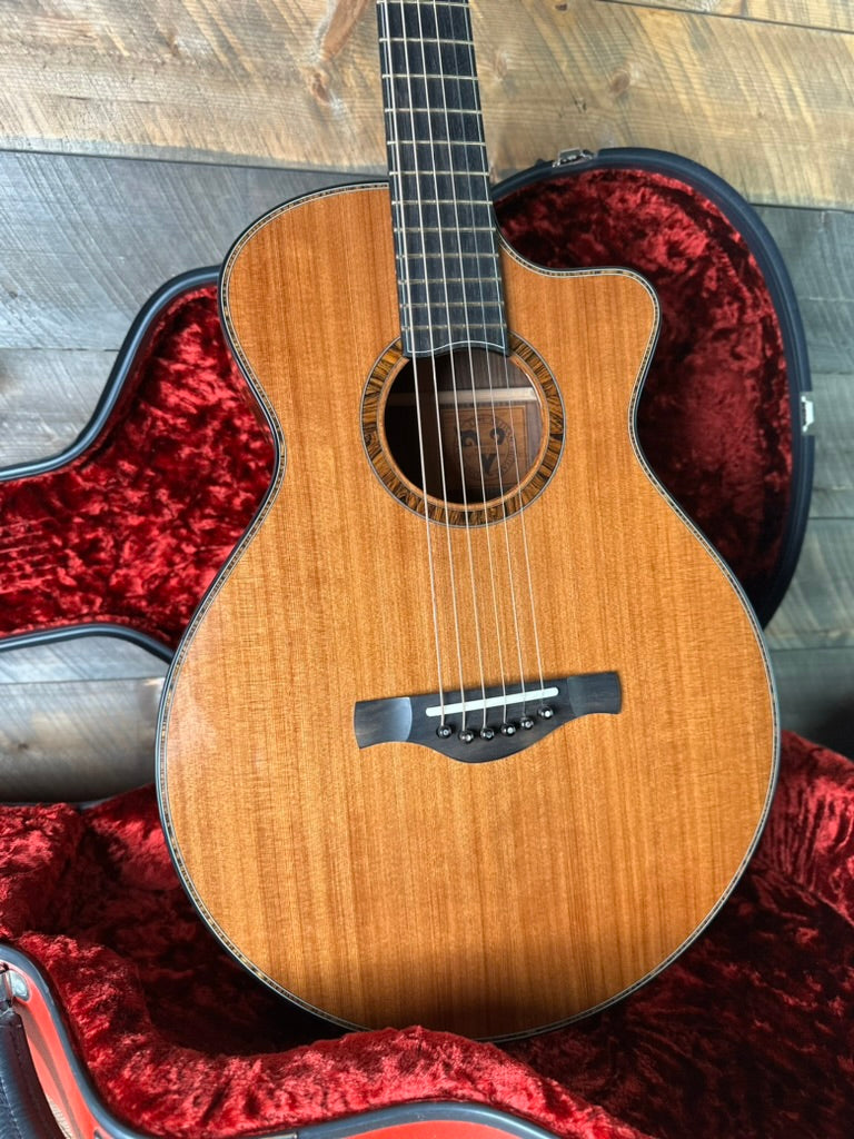 Used 2017 Vines Fine Artisan Guitars SL 13 Fret Acoustic Guitar - Natural