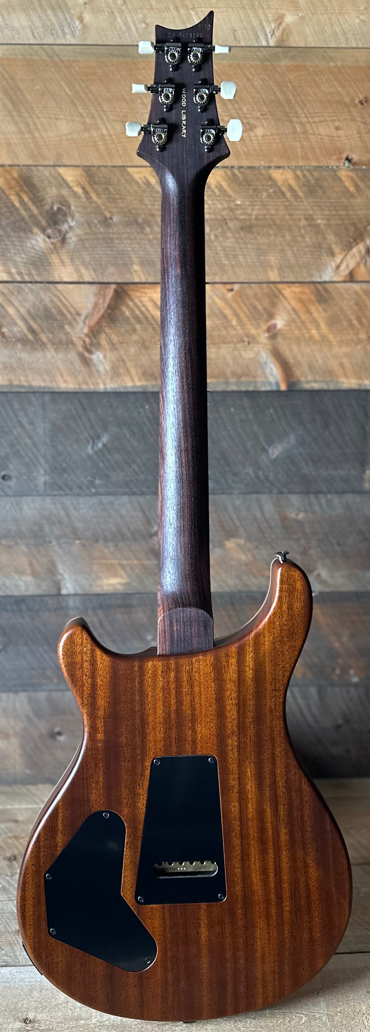 PRS Wood Library DGT Semi-Hollow David Grissom Signature , Rosewood Neck!, Flamed Maple 10-Top, Smoked Black Hardware - Satin Livingston Lemondrop 418144