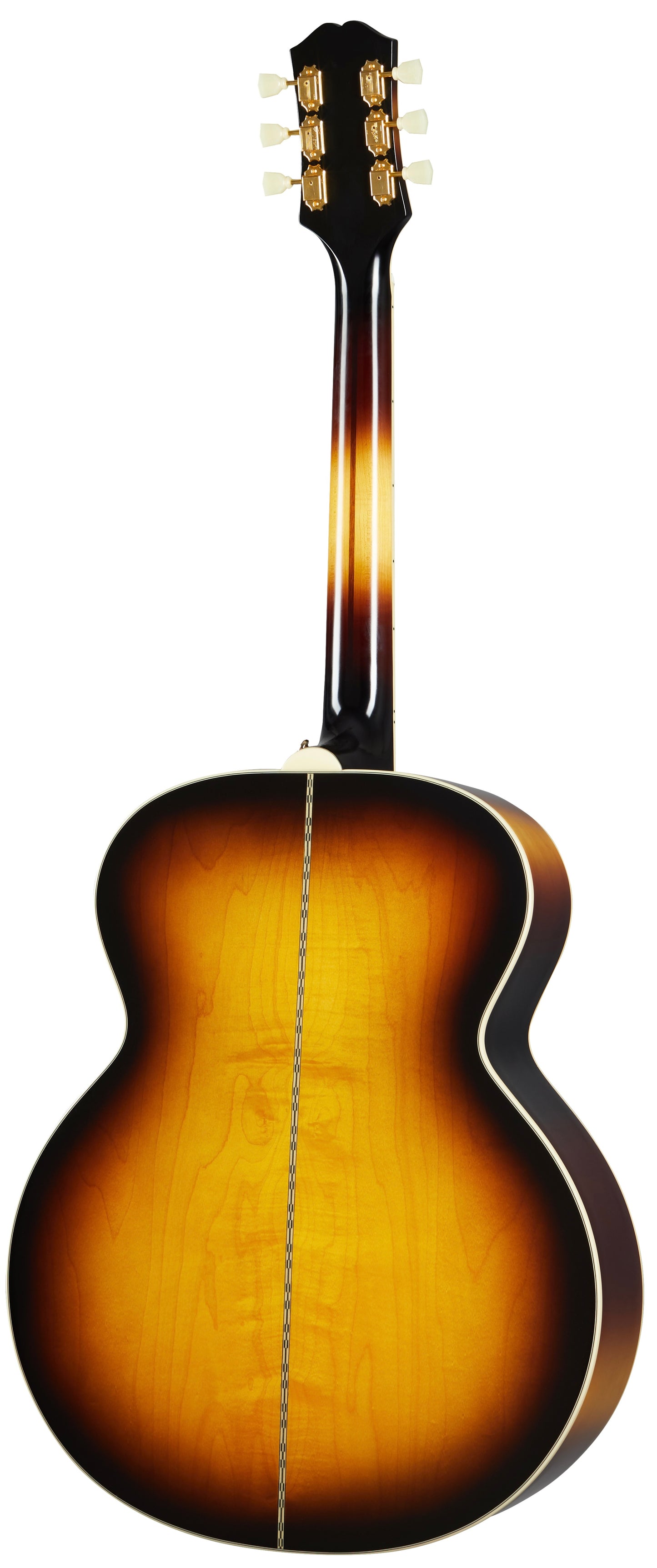 Epiphone Inspired by Gibson J-200 Acoustic-Electric Guitar - Aged Vintage Sunburst Gloss