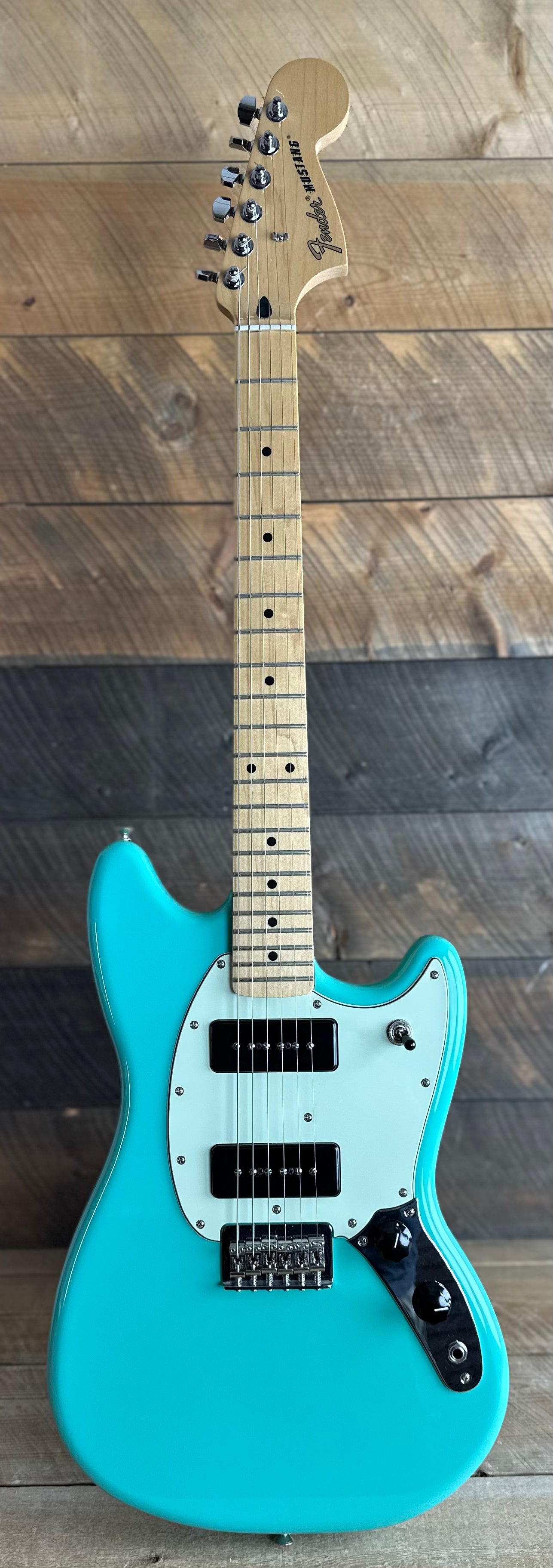 Used Fender Player Mustang 90 - Sea Foam Green