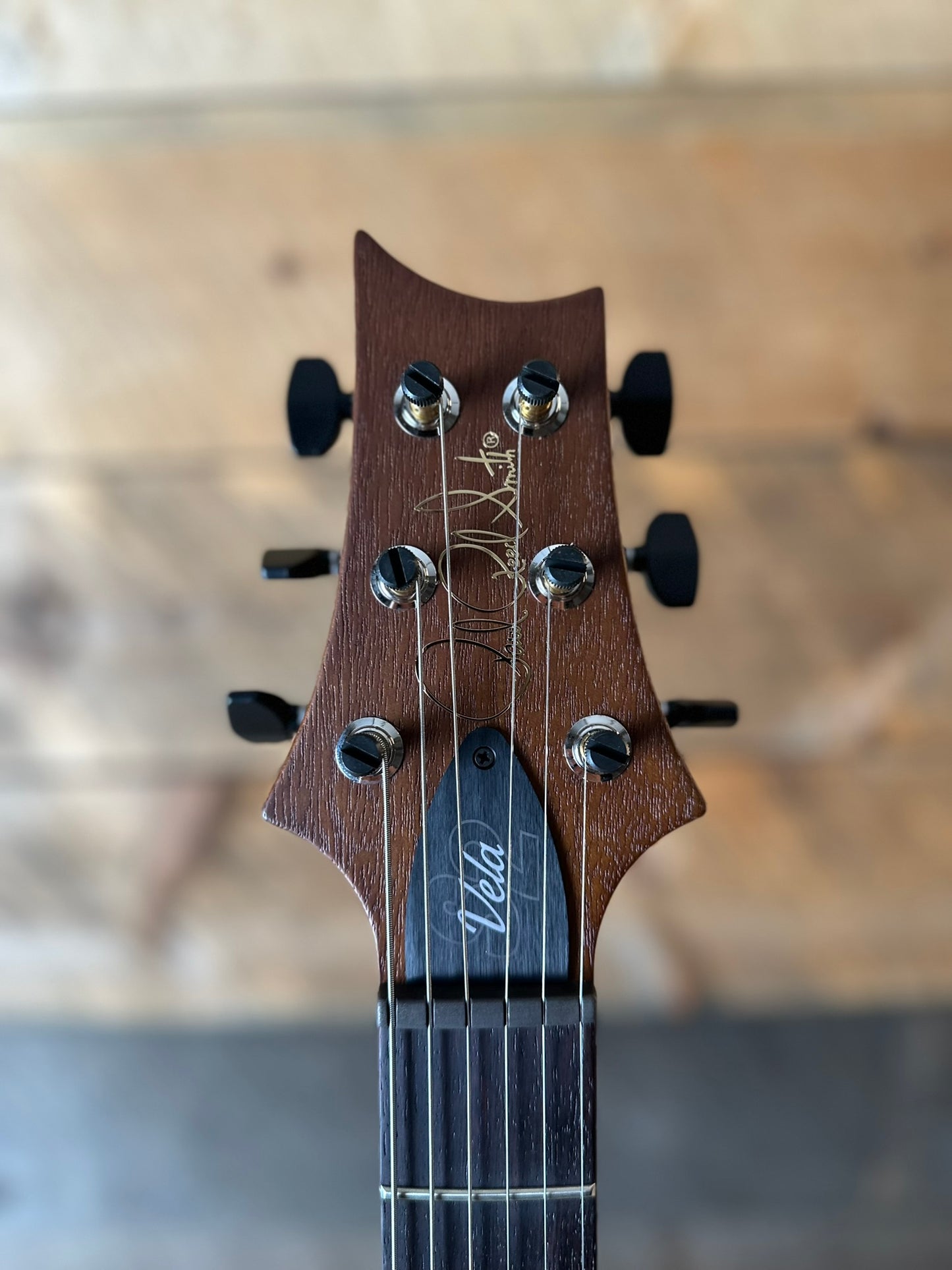 PRS S2 Vela Semi-Hollow HHT Quimper Edition – Walnut Satin Nitro USA Electric Guitar S2088995