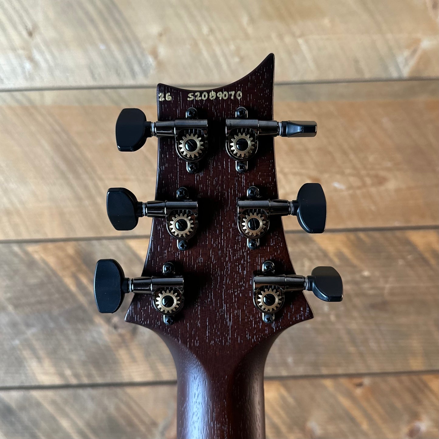 PRS Limited Edition Wood Library Select S2 Custom 24-08 Poplar Burl Top - Black Gold Burst  S2089070