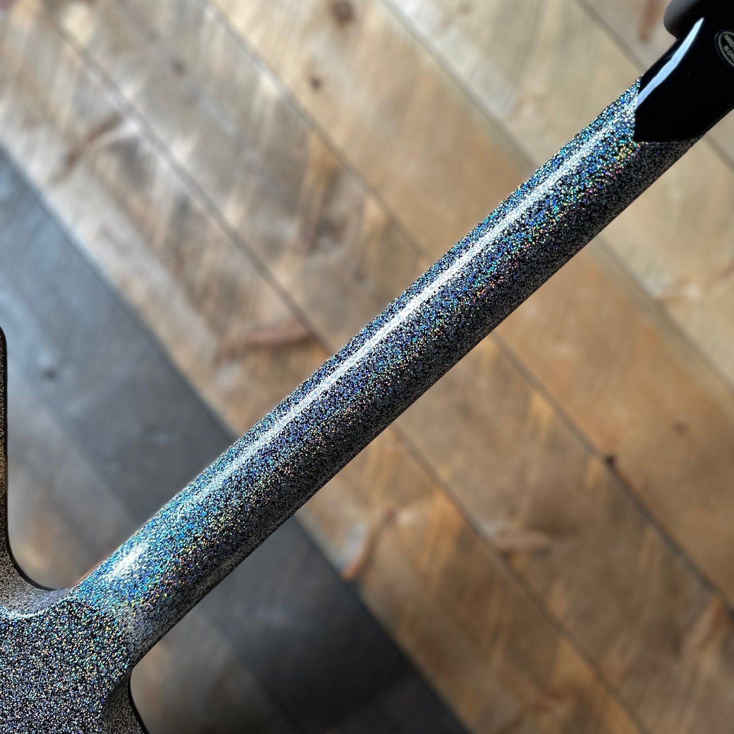 Epiphone Lzzy Hale Explorer Custom - Black Diamond Holographic Sparkle 26031523277