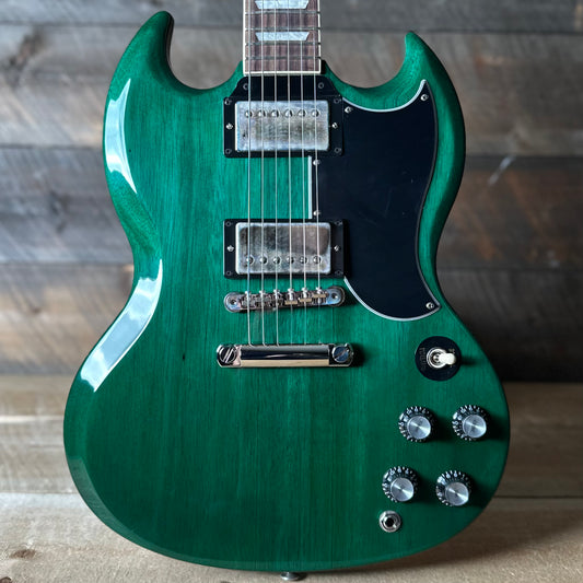 Gibson SG Standard '61 Beautiful Mahogany Body - Transluscent Teal 215350283