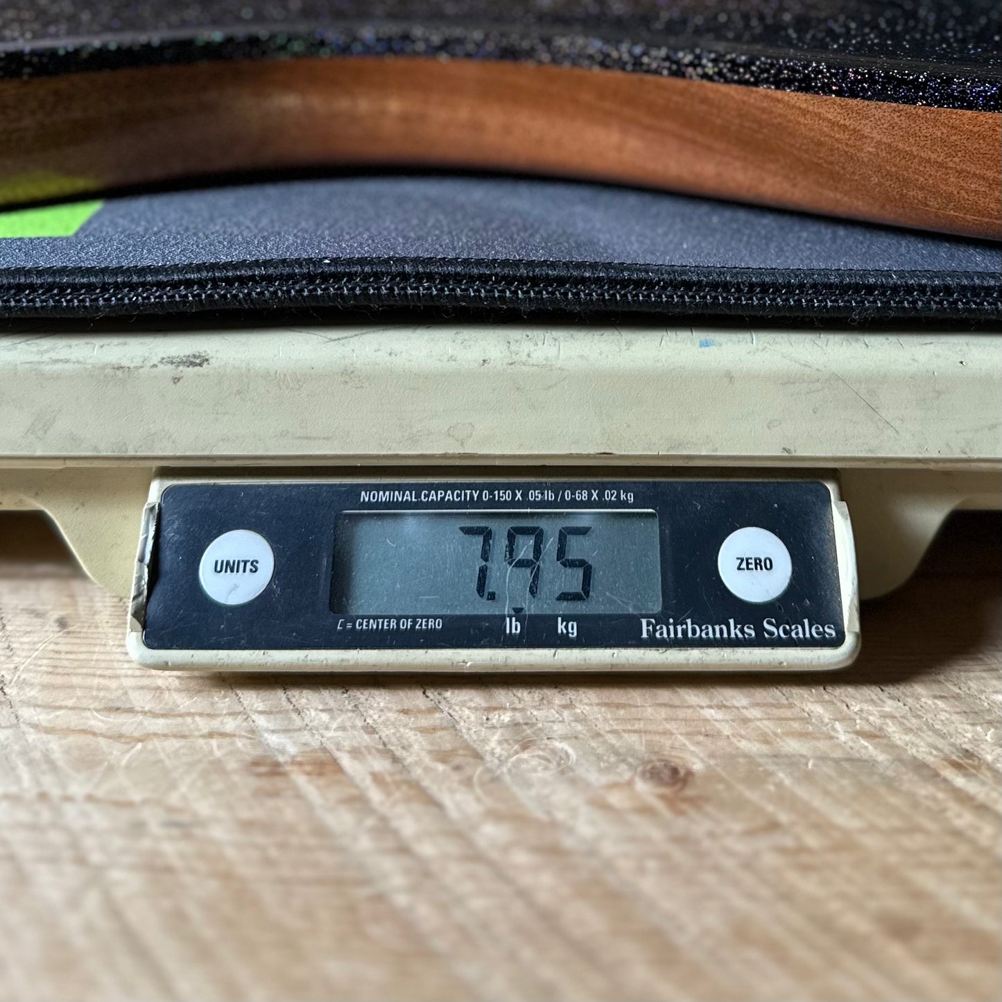 PRS Modern Eagle V Rare One Of A Kind!! - Black Rainbow Holoflake Top & Binding (Natural Back) 418869