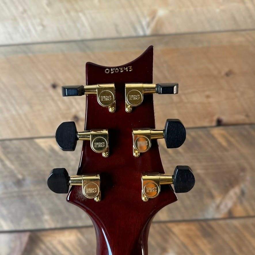 Used 2000 PRS McCarty Archtop II Flame Maple Top - Cherry Sunburst