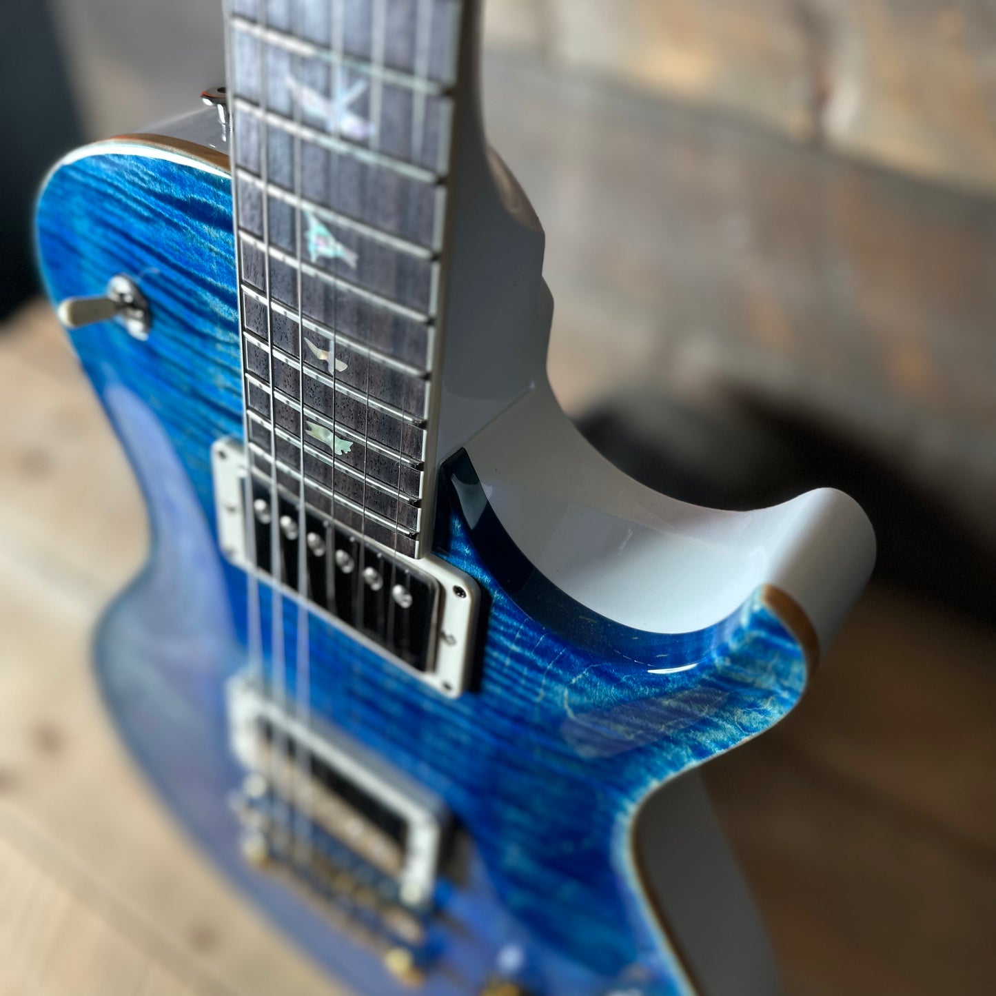 PRS 40th Anniversary McCarty SC56 Limited Edition - Rare!! Faded Blue Jean W/Pearl White Back! 409519