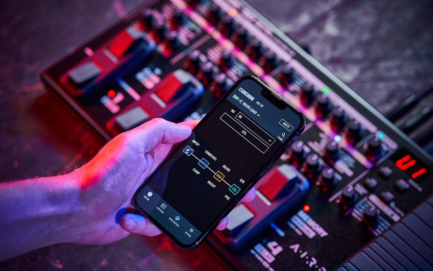 Boss ME-90 Guitar Multi Effects Processor