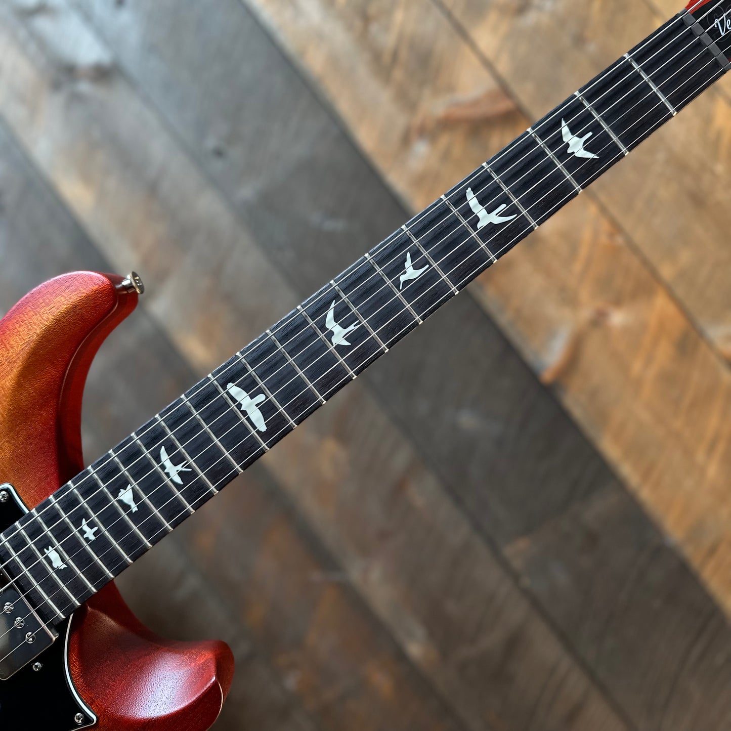 PRS S2 Vela Semi-Hollow HHT Quimper Edition – McCarty Sunburst Satin Nitro USA Electric Guitar S2089163