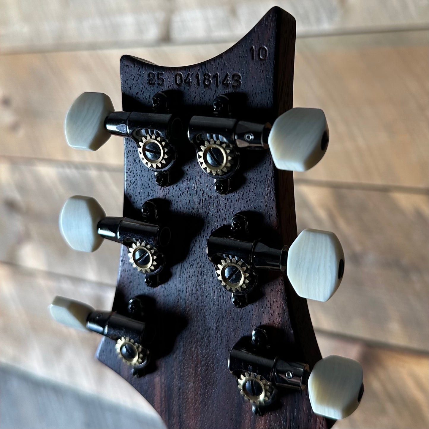 PRS Wood Library DGT Semi-Hollow David Grissom Signature , Rosewood Neck!, Flamed Maple 10-Top, Smoked Black Hardware - Satin Copperhead (Natural Back) 418143