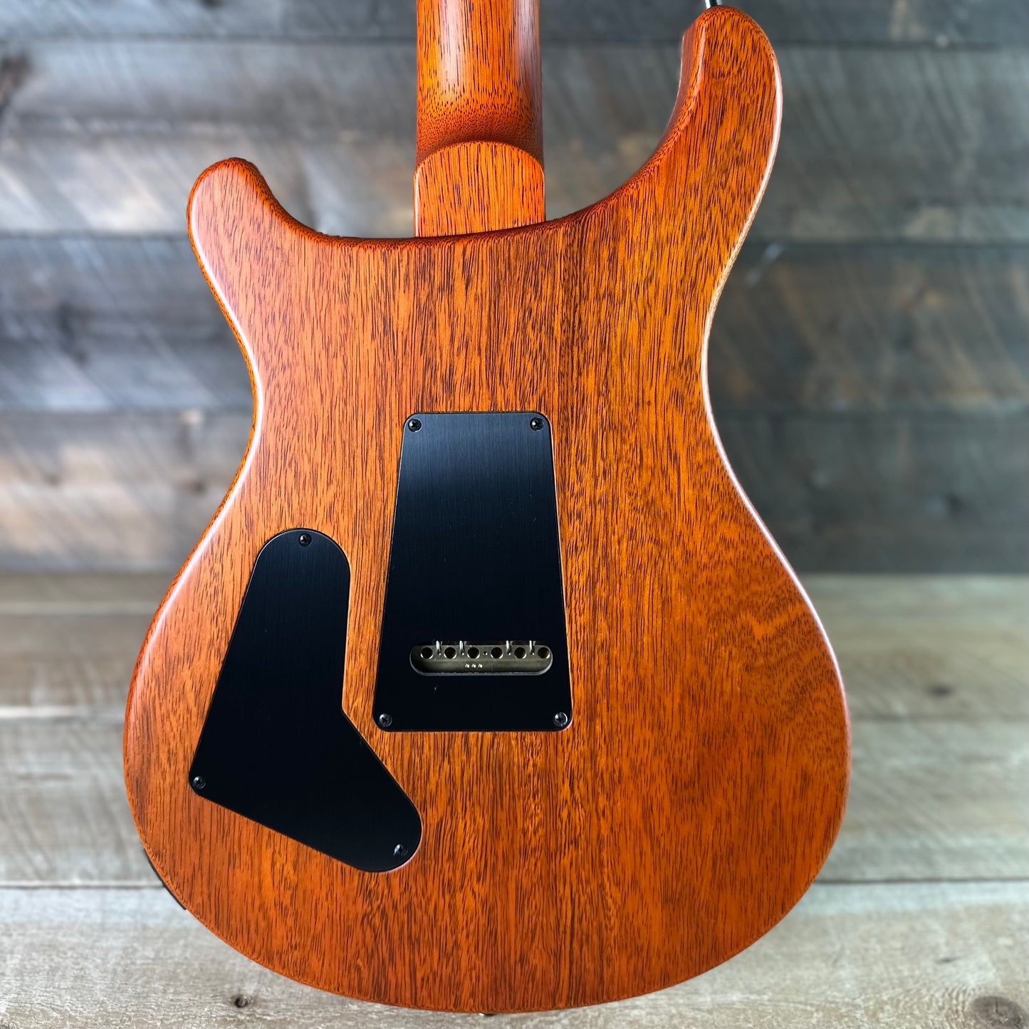 PRS Wood Library Custom 24 Amazing Quilted 10 top!!, Korina Body/Neck, Brazilian Rosewood FB - Satin Burnt Maple Leaf 423678
