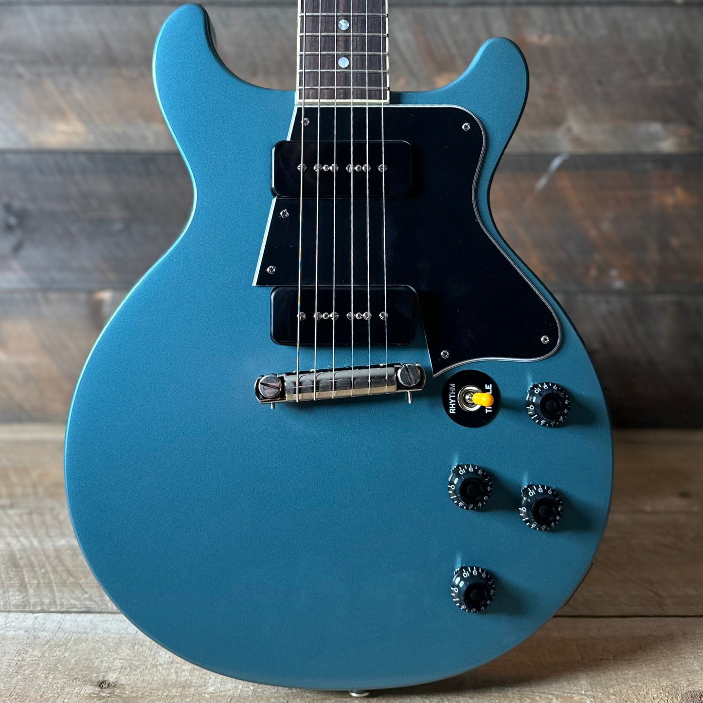 Epiphone Inspired By Gibson Custom 1960 Les Paul Special DC - RARE!* Pelham Blue 24121524056