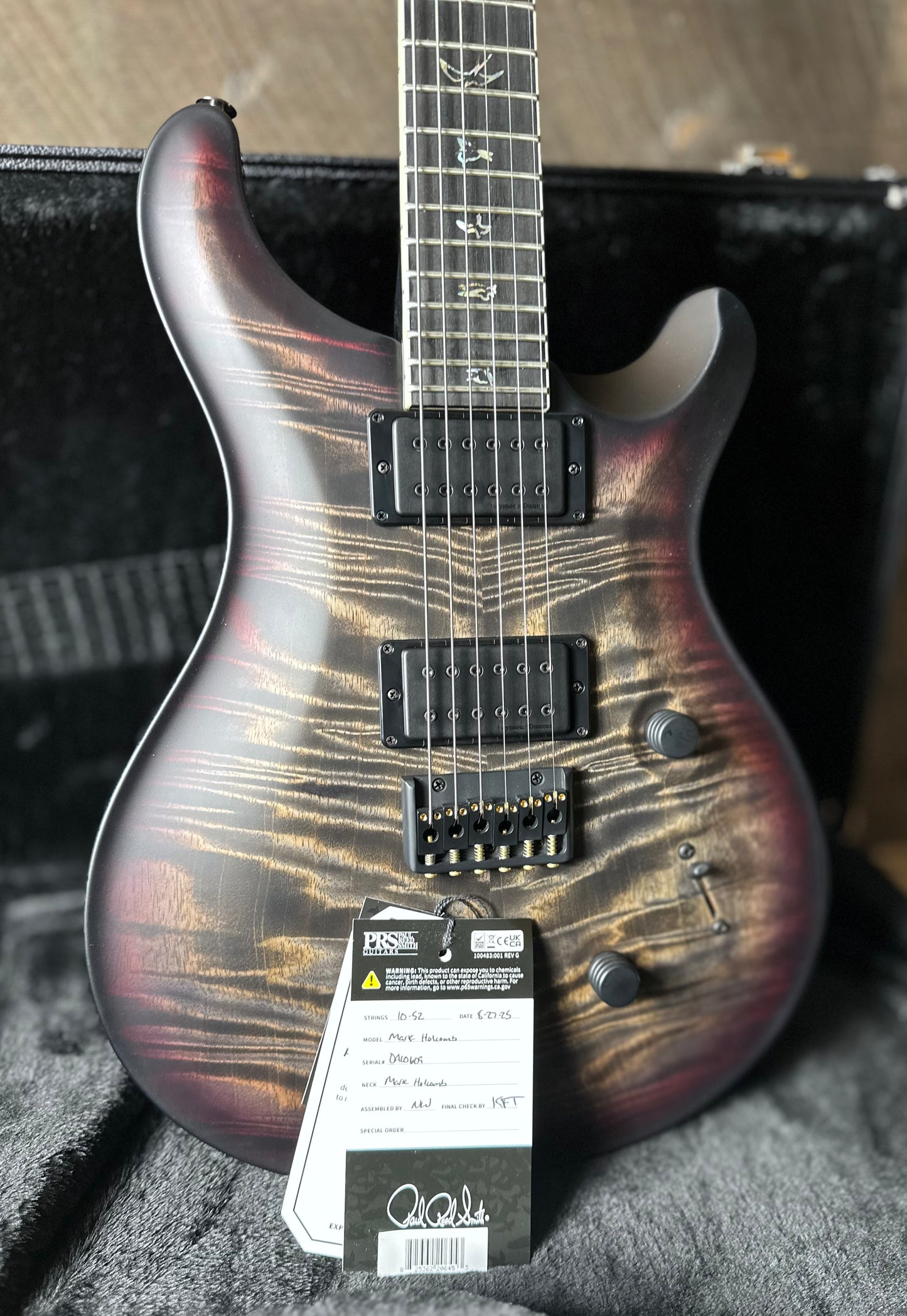 PRS Mark Holcomb Signature Core Model Holcomb Wraparound Burst 410609