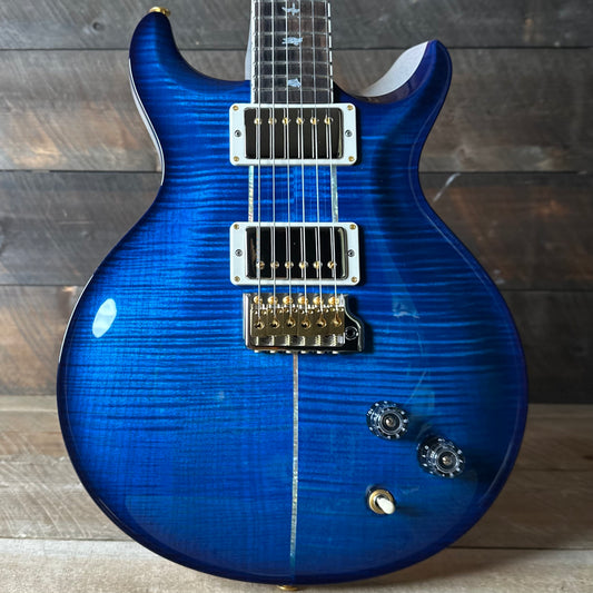 PRS Wood Library Santana Retro Korina Back & Neck, Ziricote FB!! - Aquamarine W/Pearl Back & Neck 418564