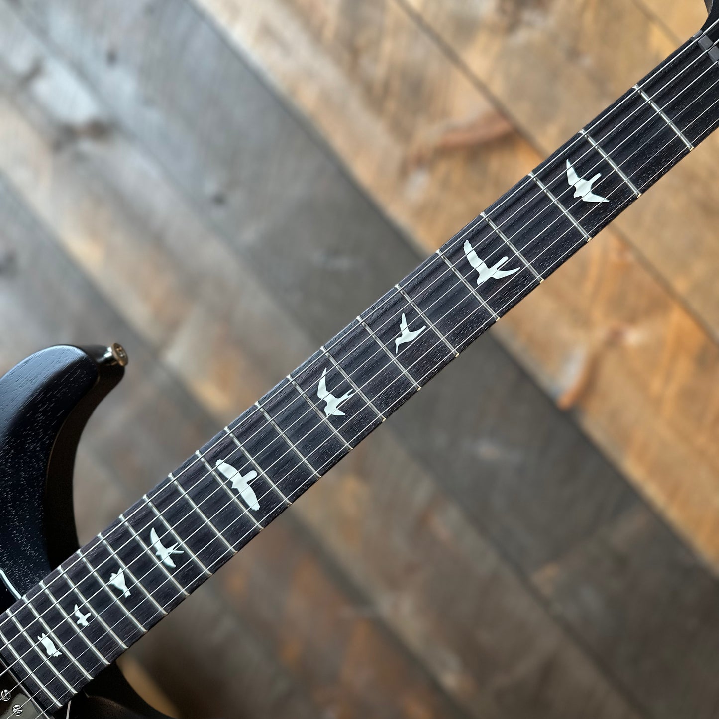 PRS S2 Vela Semi-Hollow HHT Quimper Edition – Charcoal Satin Nitro USA Electric Guitar S2088943