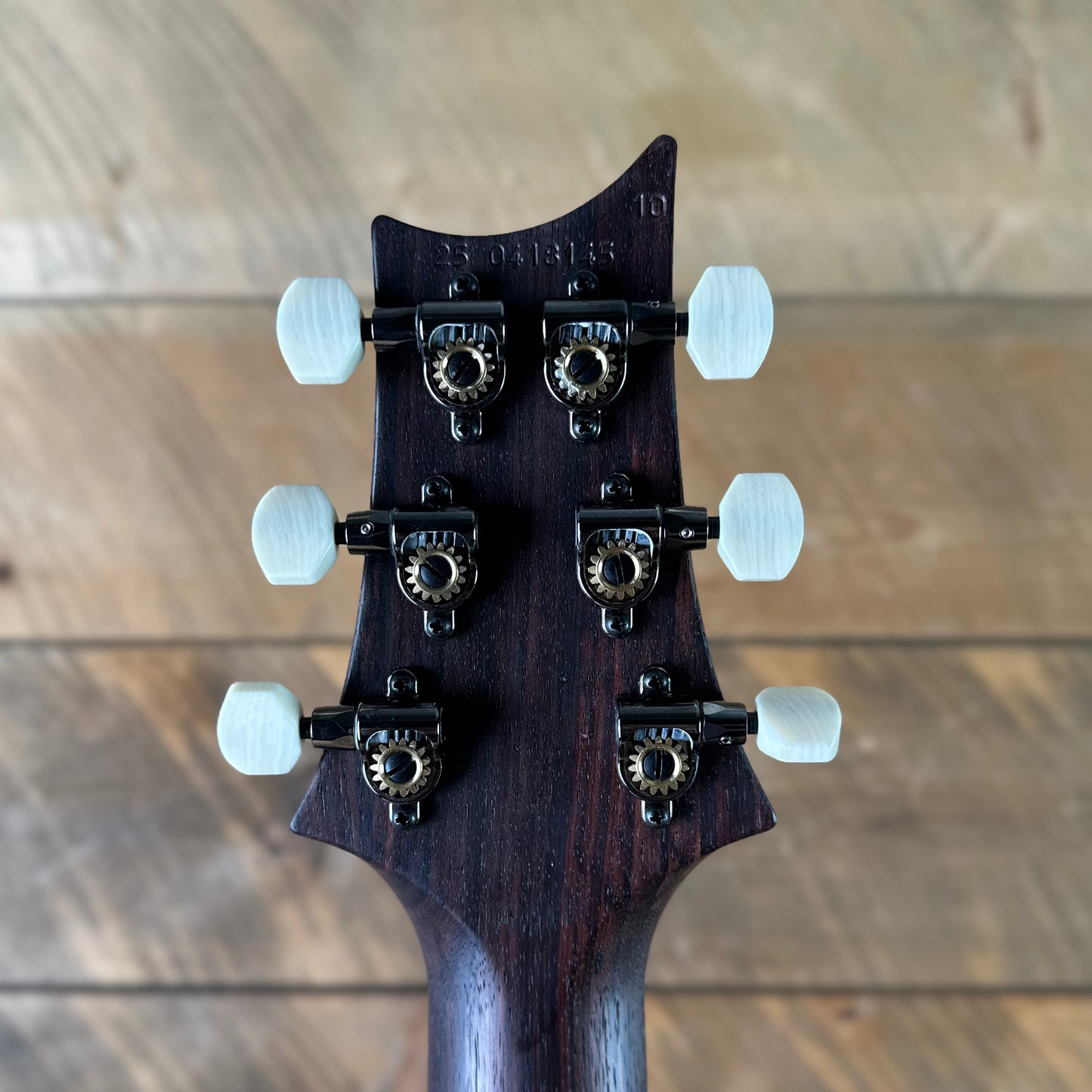 PRS Wood Library DGT Semi-Hollow David Grissom Signature Rosewood Neck! Flamed Maple 10-Top Smoked Black Hardware - Burnt Maple Leaf 418145